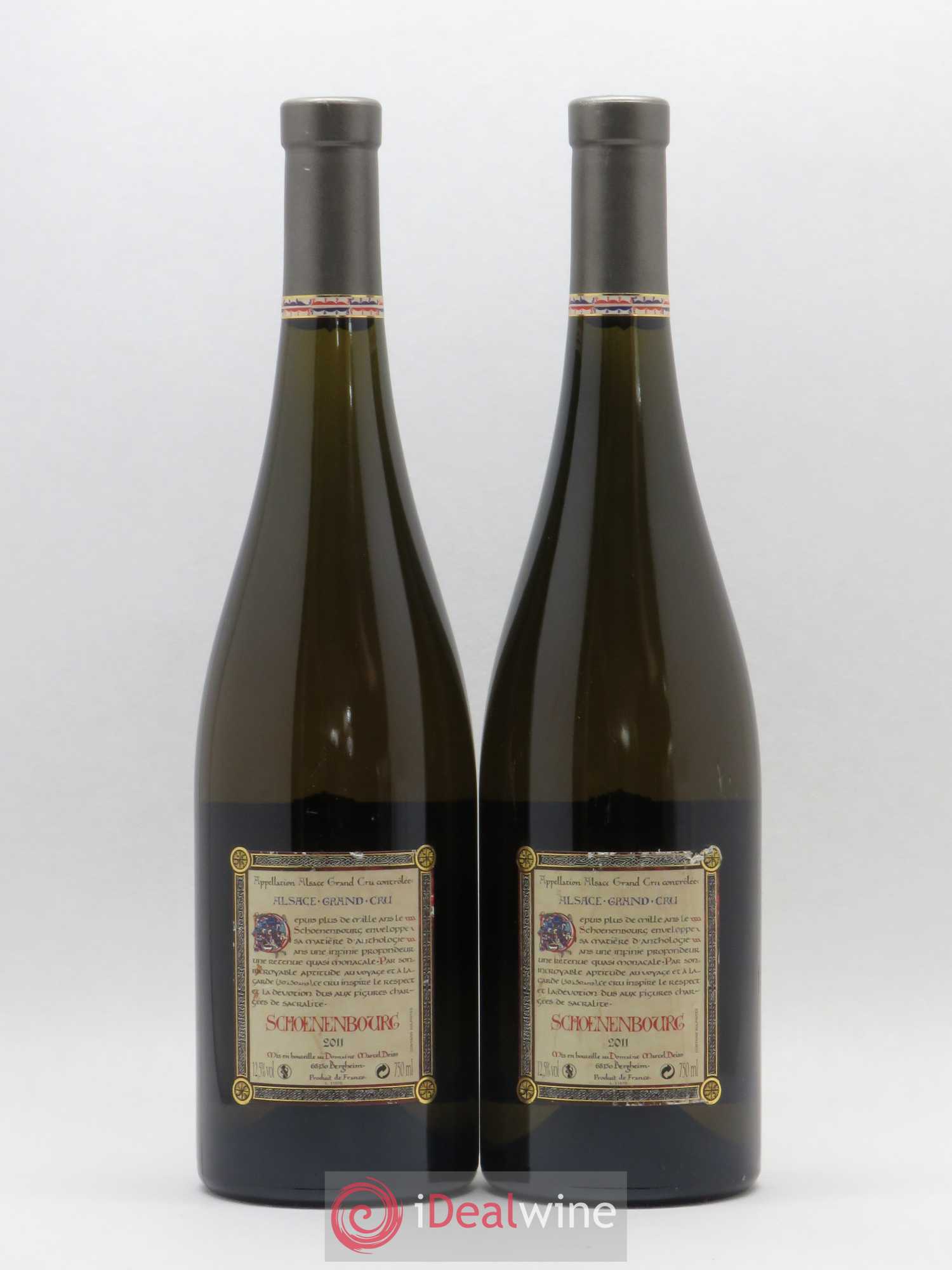 Alsace Grand Cru Schoenenbourg Marcel Deiss (Domaine) 2011 - Lot de 2 bouteilles - 1