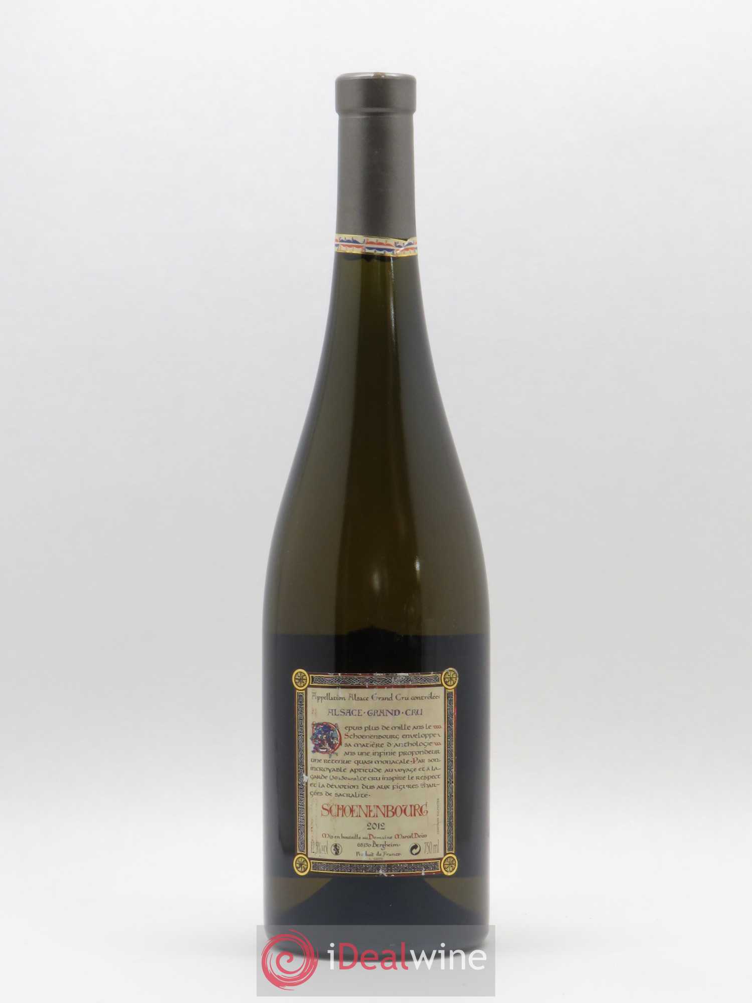 Alsace Grand Cru Schoenenbourg Marcel Deiss (Domaine) 2012 - Lot de 1 bouteille - 1