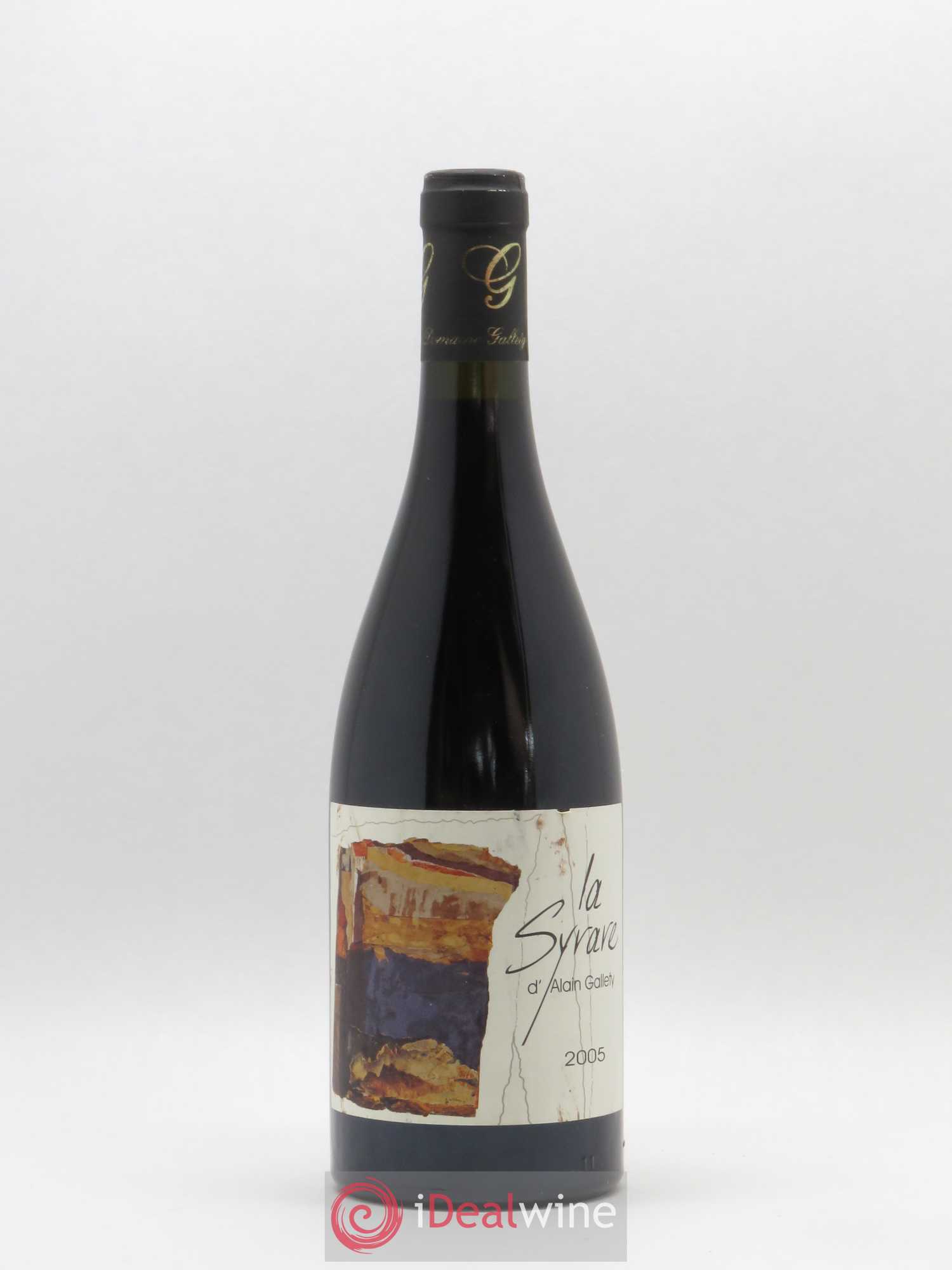Côtes du Vivarais La Syrare Gallety (Domaine) 2005 - Lot de 1 bouteille - 0