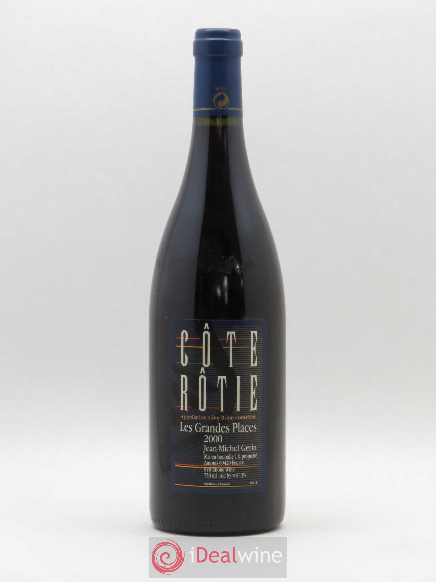 Côte-Rôtie Les Grandes Places Jean-Michel Gerin 2000 - Lot de 1 bouteille - 0
