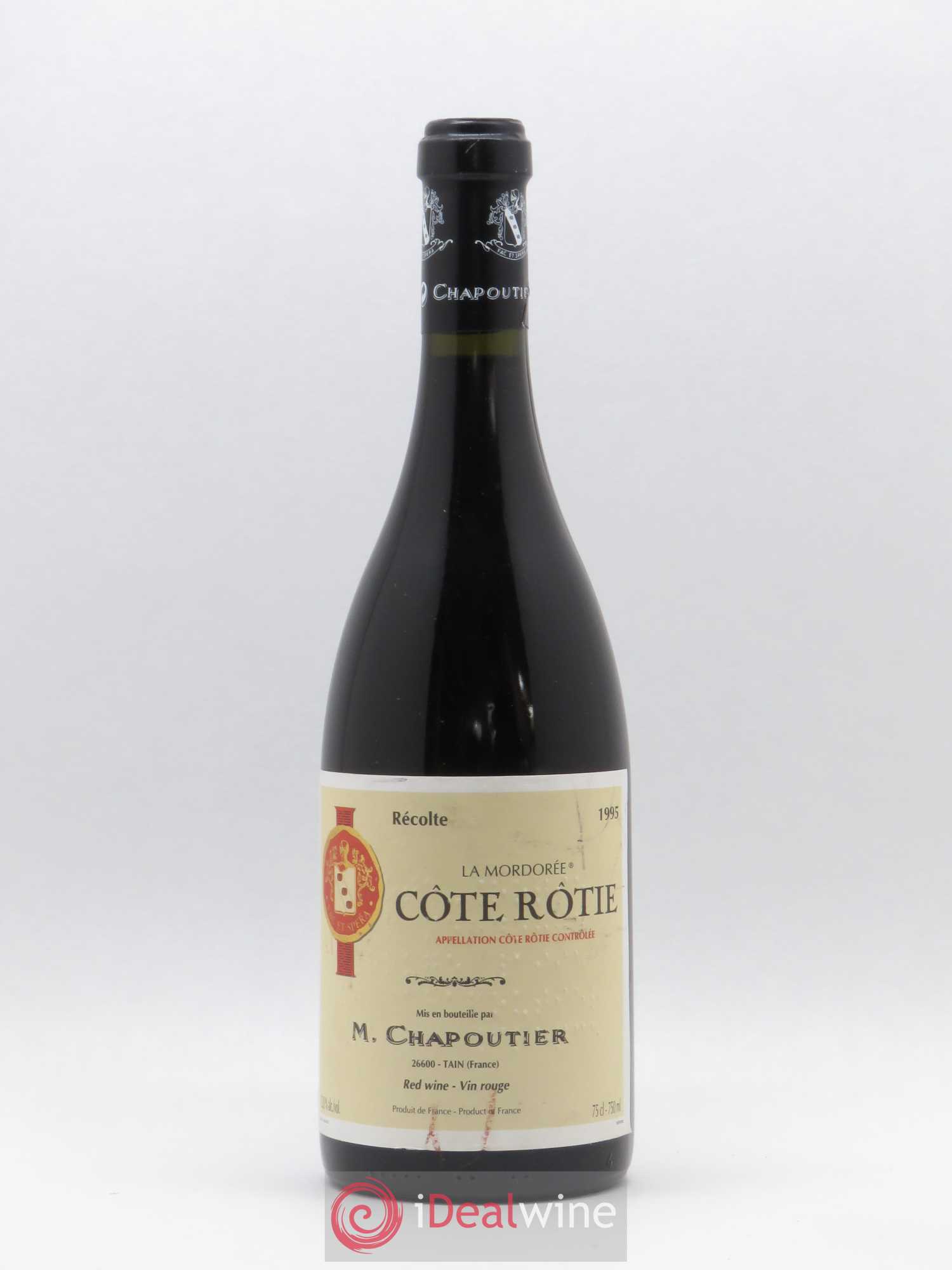 Côte-Rôtie La Mordorée Chapoutier 1995 - Lot de 1 bouteille - 0