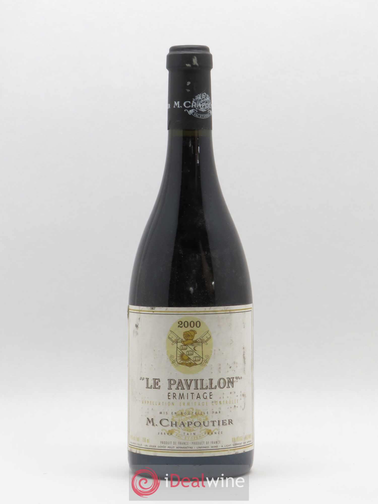 Hermitage Ermitage Le Pavillon Chapoutier 2000 - Lot de 1 bouteille - 0