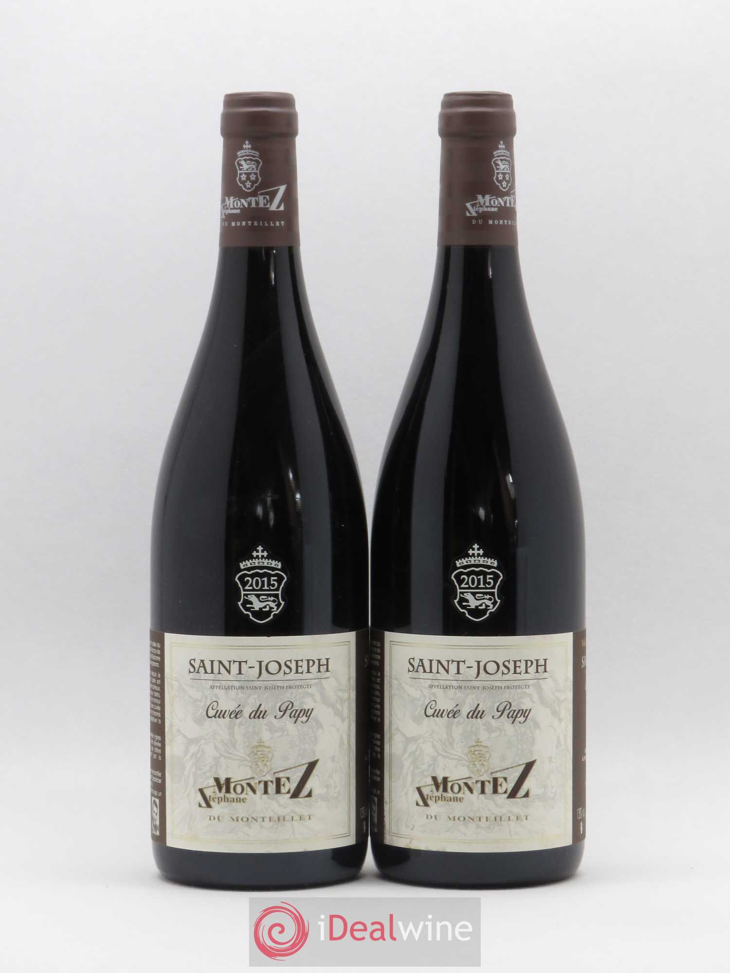 Saint-Joseph Cuvée du Papy Monteillet (Domaine du) - Stéphane Montez 2015 - Lot de 2 bouteilles - 0