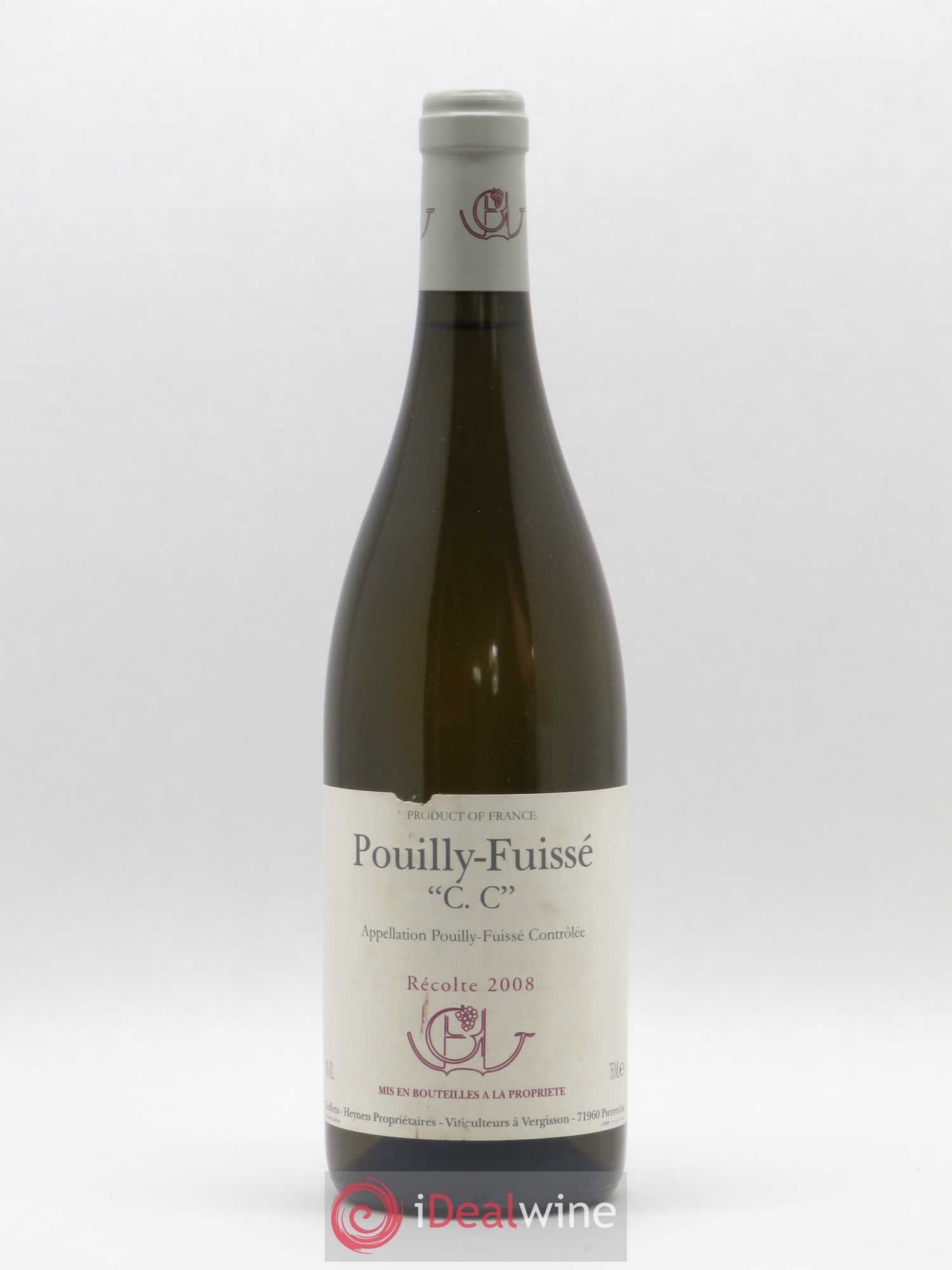 Pouilly-Fuissé C.C. Guffens-Heynen 2008 - Lot de 1 bouteille - 0