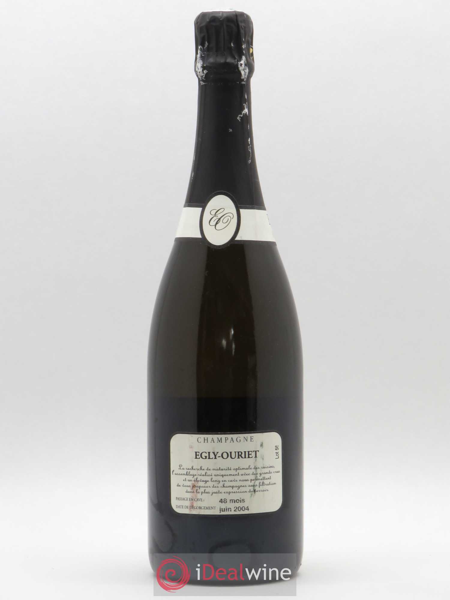 Blanc de Noirs Vieilles Vignes Egly-Ouriet Grand Cru - Lot de 1 bouteille - 1