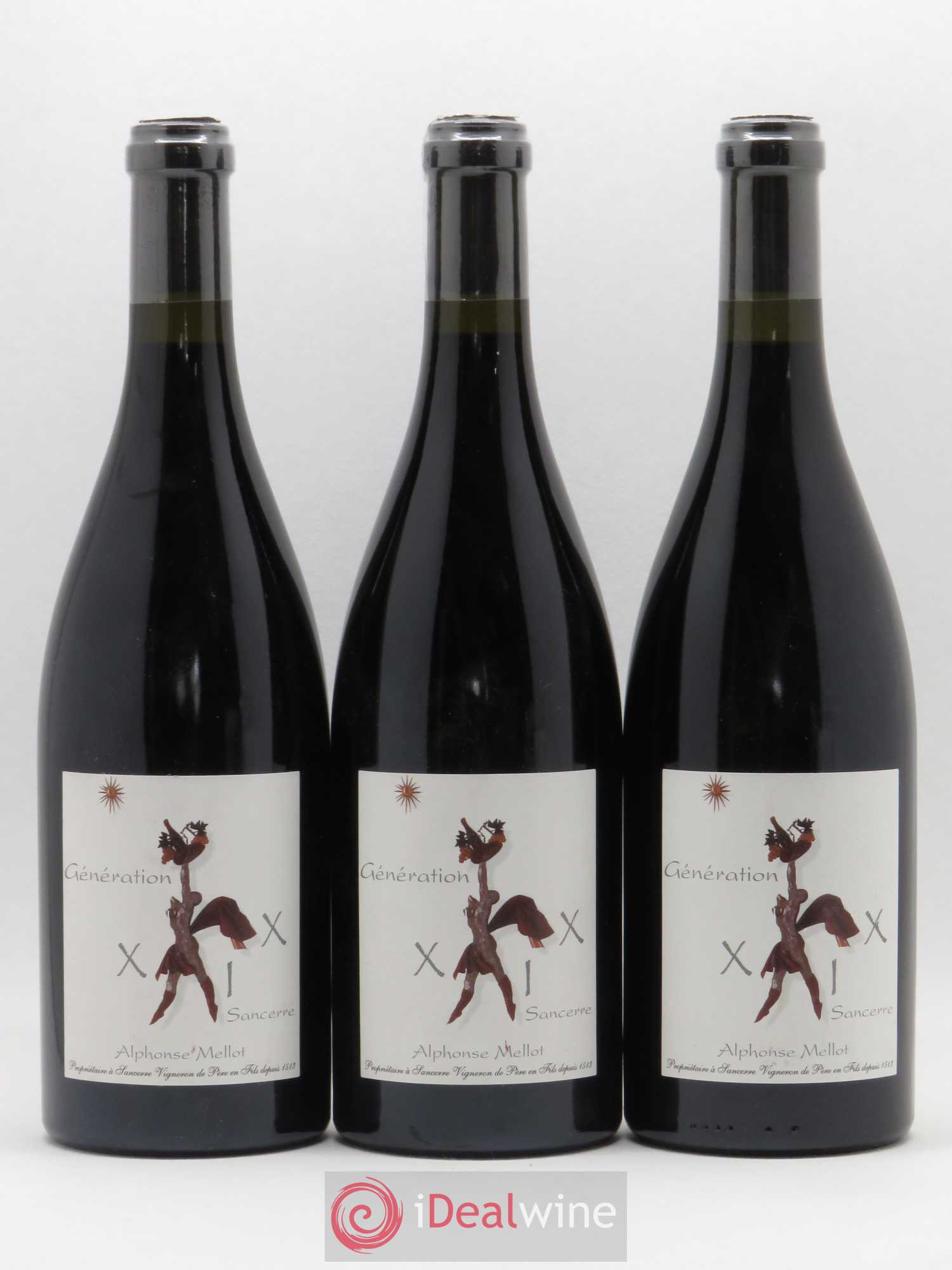 Sancerre Génération XIX Alphonse Mellot 2010 - Lot de 3 bouteilles - 0