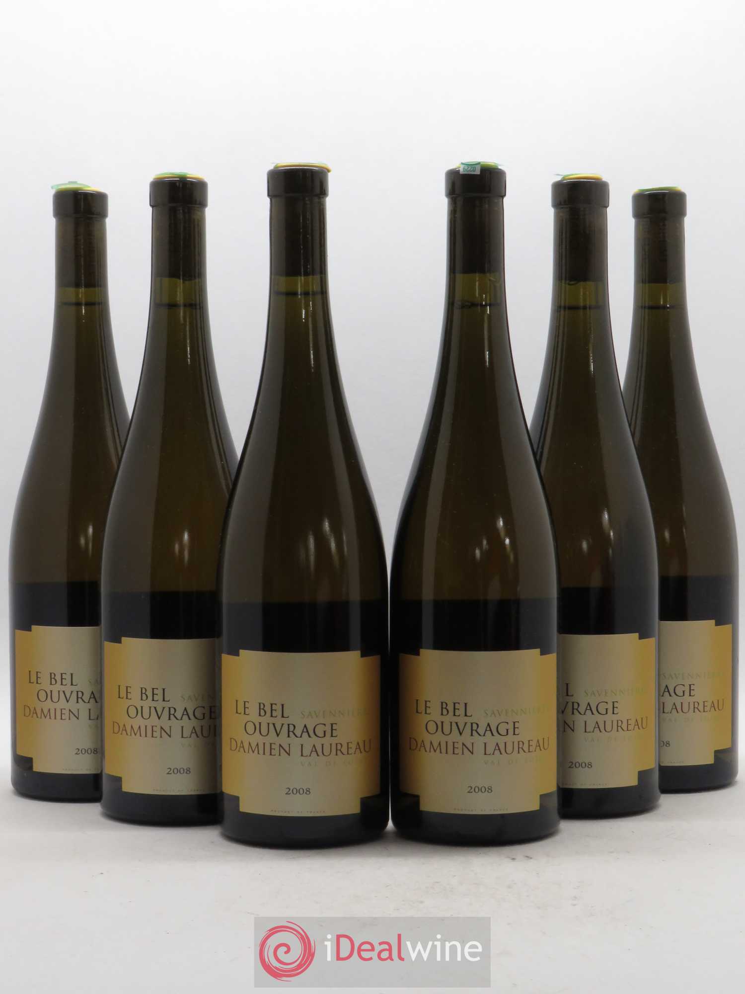Savennières Le Bel Ouvrage Domaine Damien Laureau 2008 - Posten von 6 Flaschen - 0