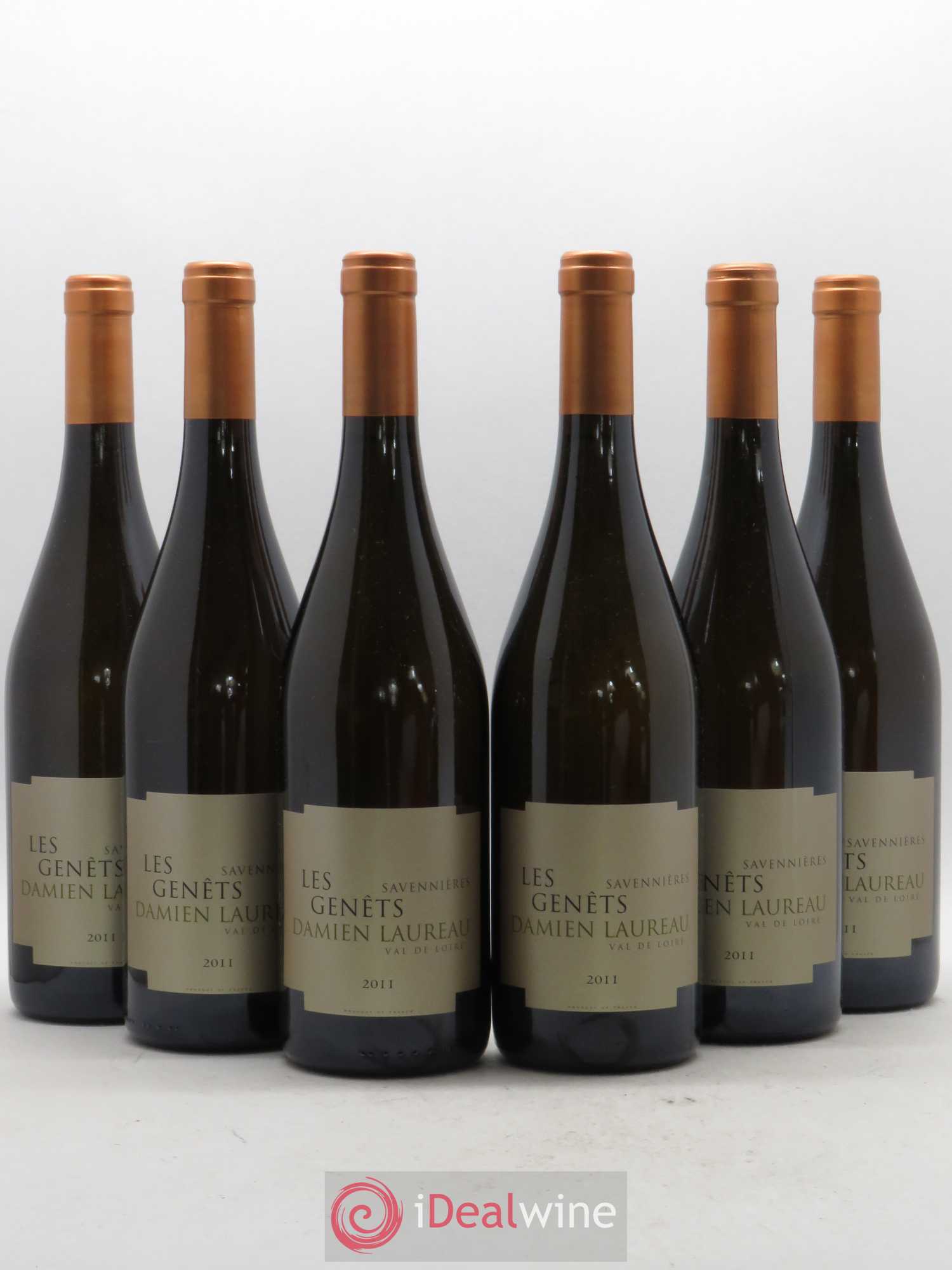 Savennières Les Genêts Domaine Damien Laureau 2011 - Posten von 6 Flaschen - 0