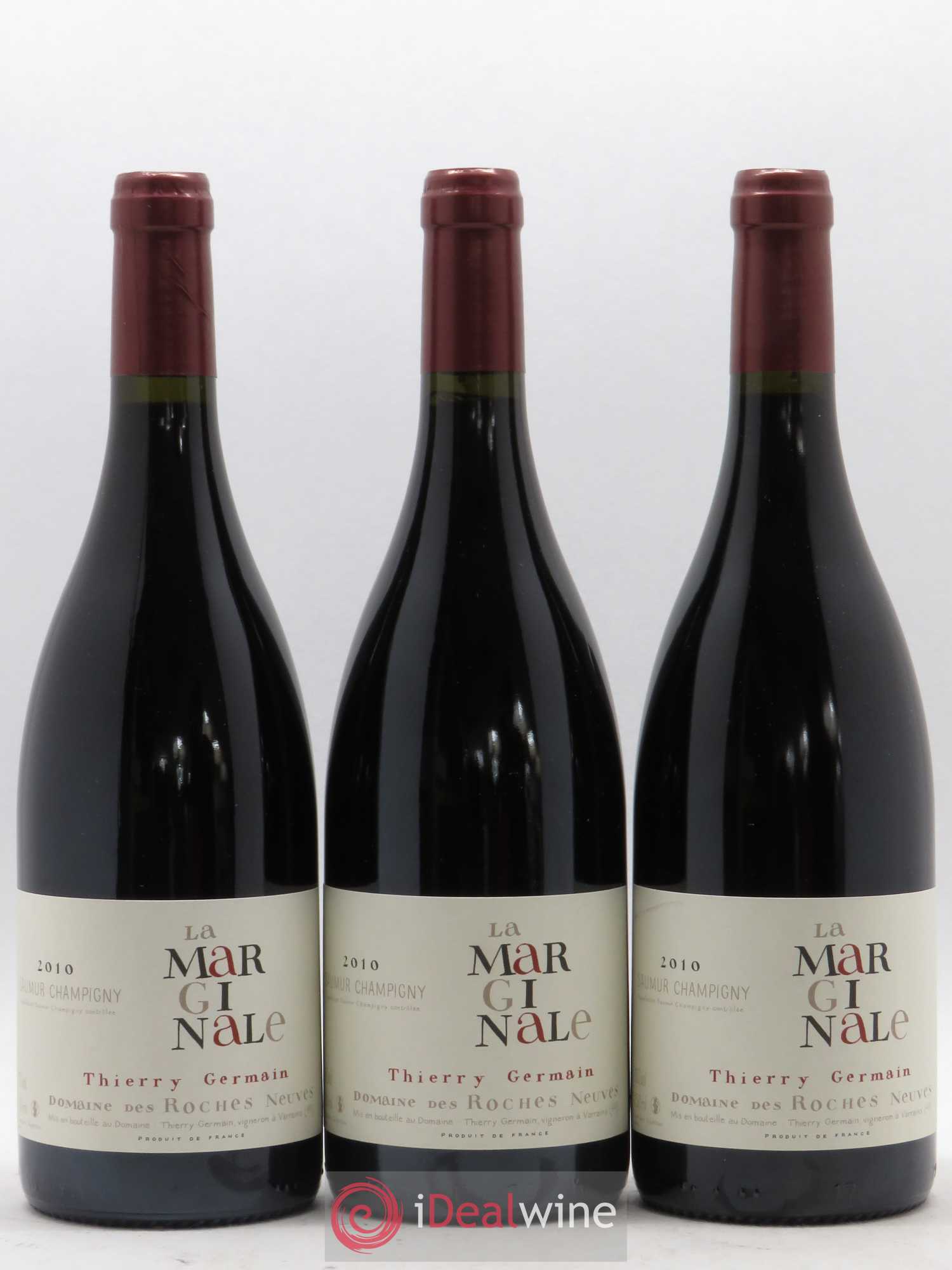 Saumur-Champigny La Marginale Domaine des Roches Neuves - Thierry Germain 2010 - Lotto di 6 bottiglie - 1