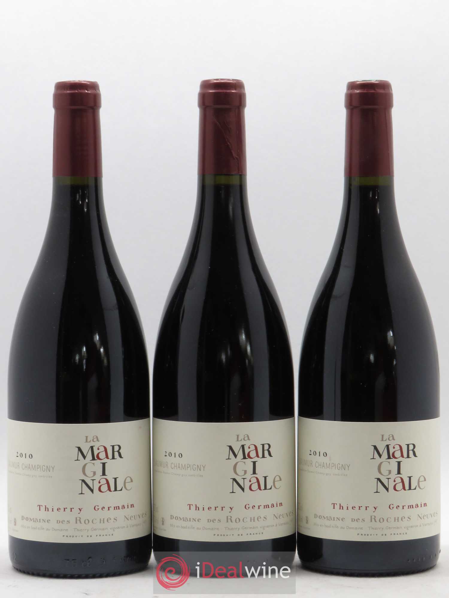 Saumur-Champigny La Marginale Domaine des Roches Neuves - Thierry Germain 2010 - Lotto di 6 bottiglie - 2
