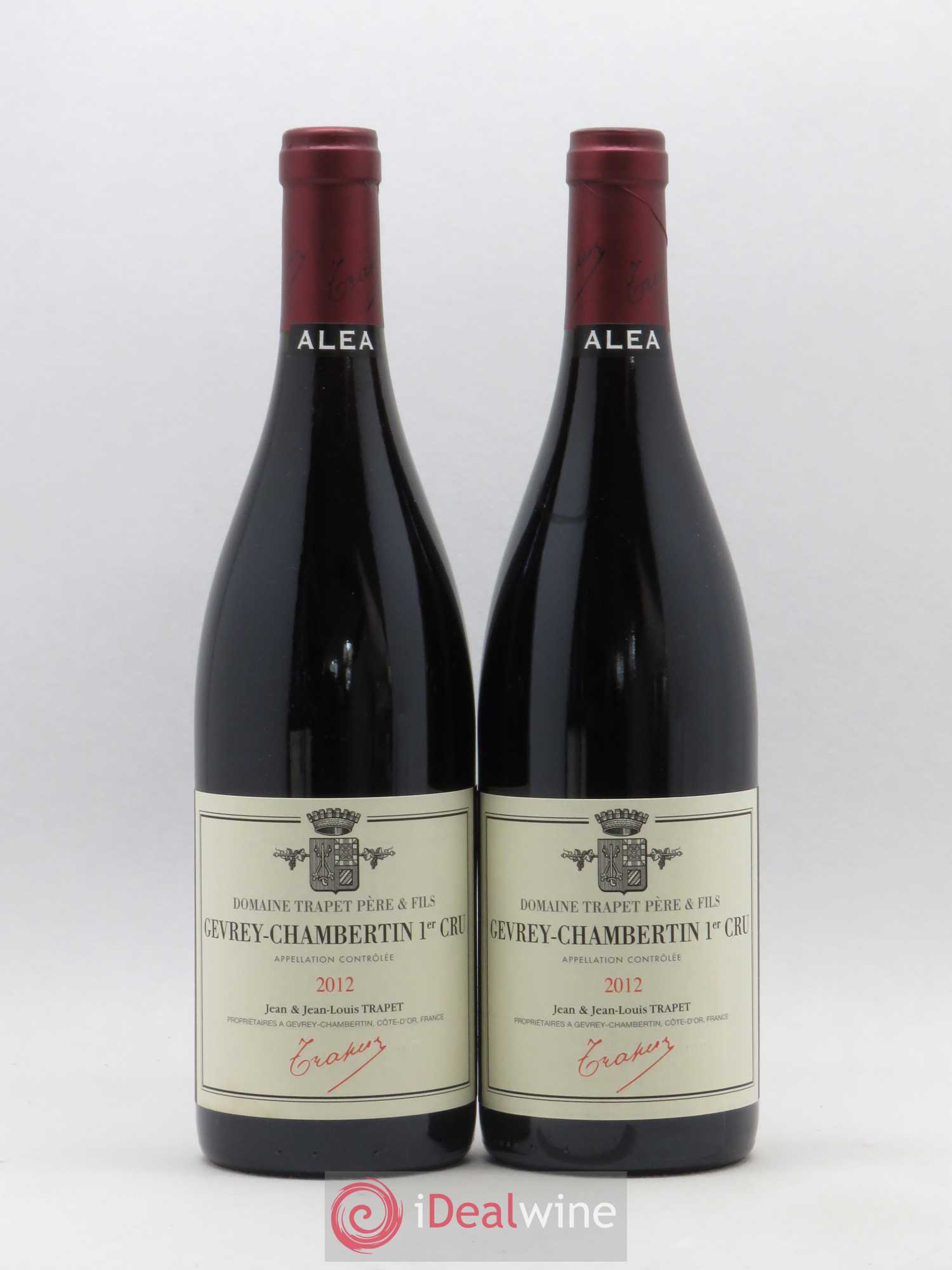 Gevrey-Chambertin 1er Cru Aléa Domaine Trapet 2012 - Lot de 2 bouteilles - 0