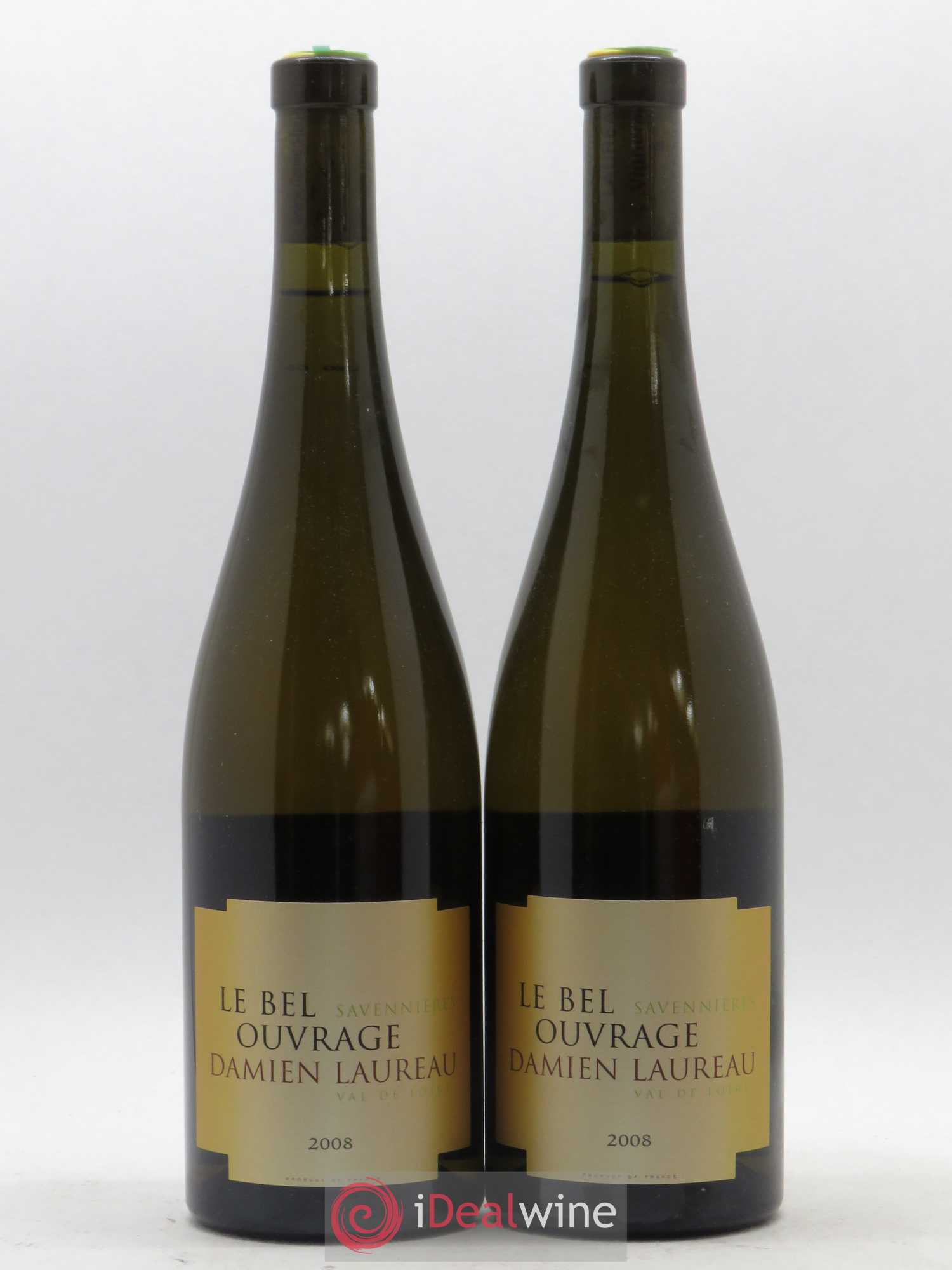 Savennières Le Bel Ouvrage Domaine Damien Laureau 2008 - Posten von 2 Flaschen - 0