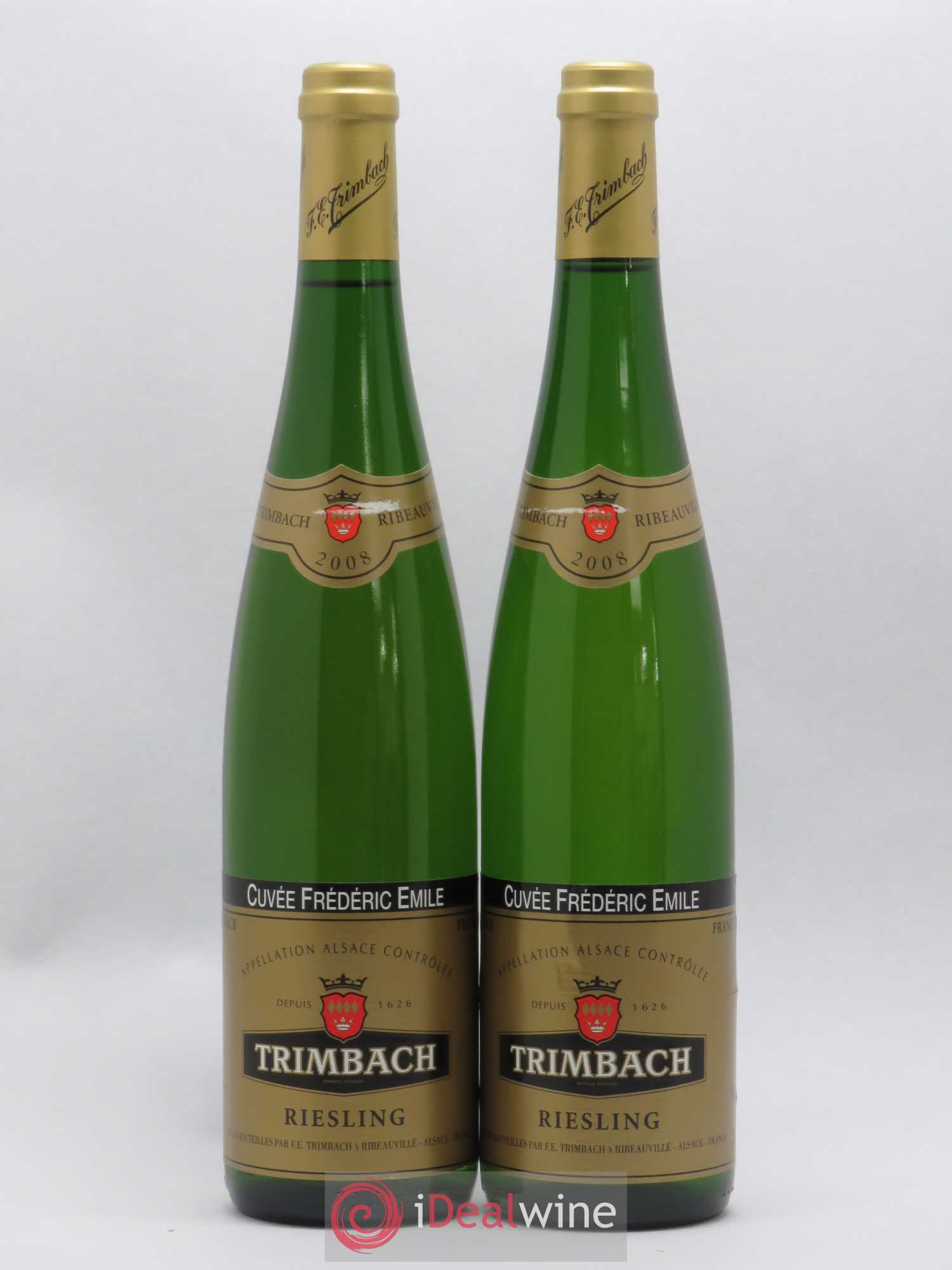 Alsace Riesling Cuvée Frédéric Emile Trimbach (Domaine) 2008 - Lot de 2 bouteilles - 0
