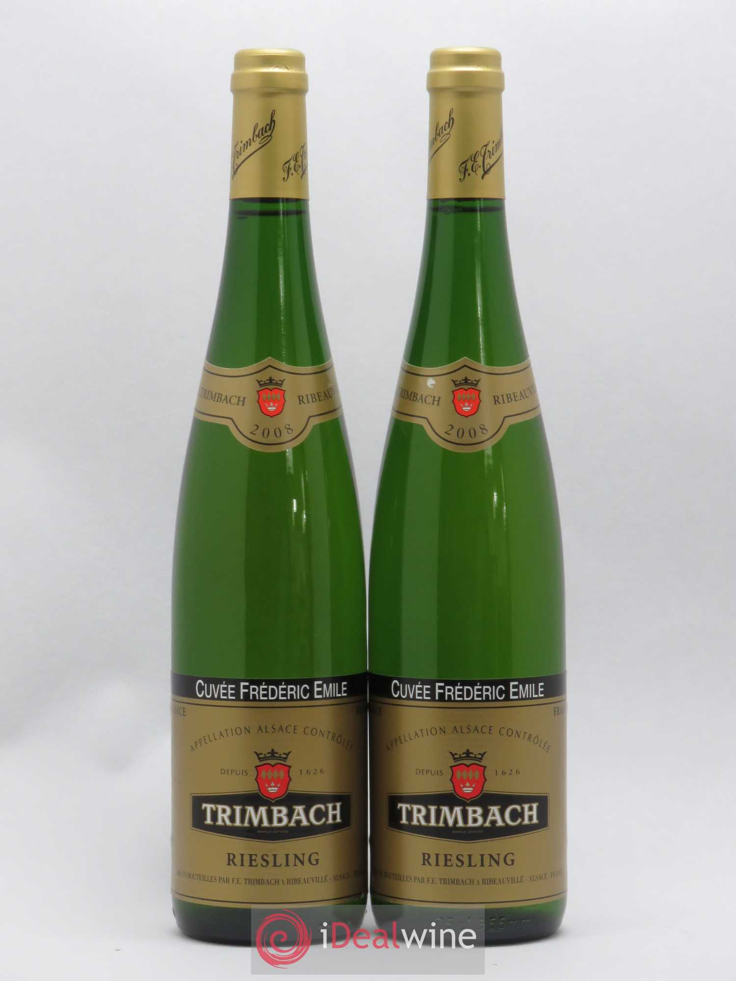 Alsace Riesling Cuvée Frédéric Emile Trimbach (Domaine) 2008 - Lot de 2 bouteilles - 0