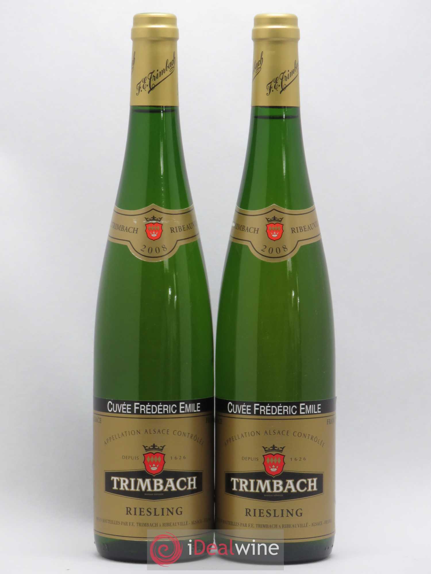 Alsace Riesling Cuvée Frédéric Emile Trimbach (Domaine) 2008 - Lot de 2 bouteilles - 0