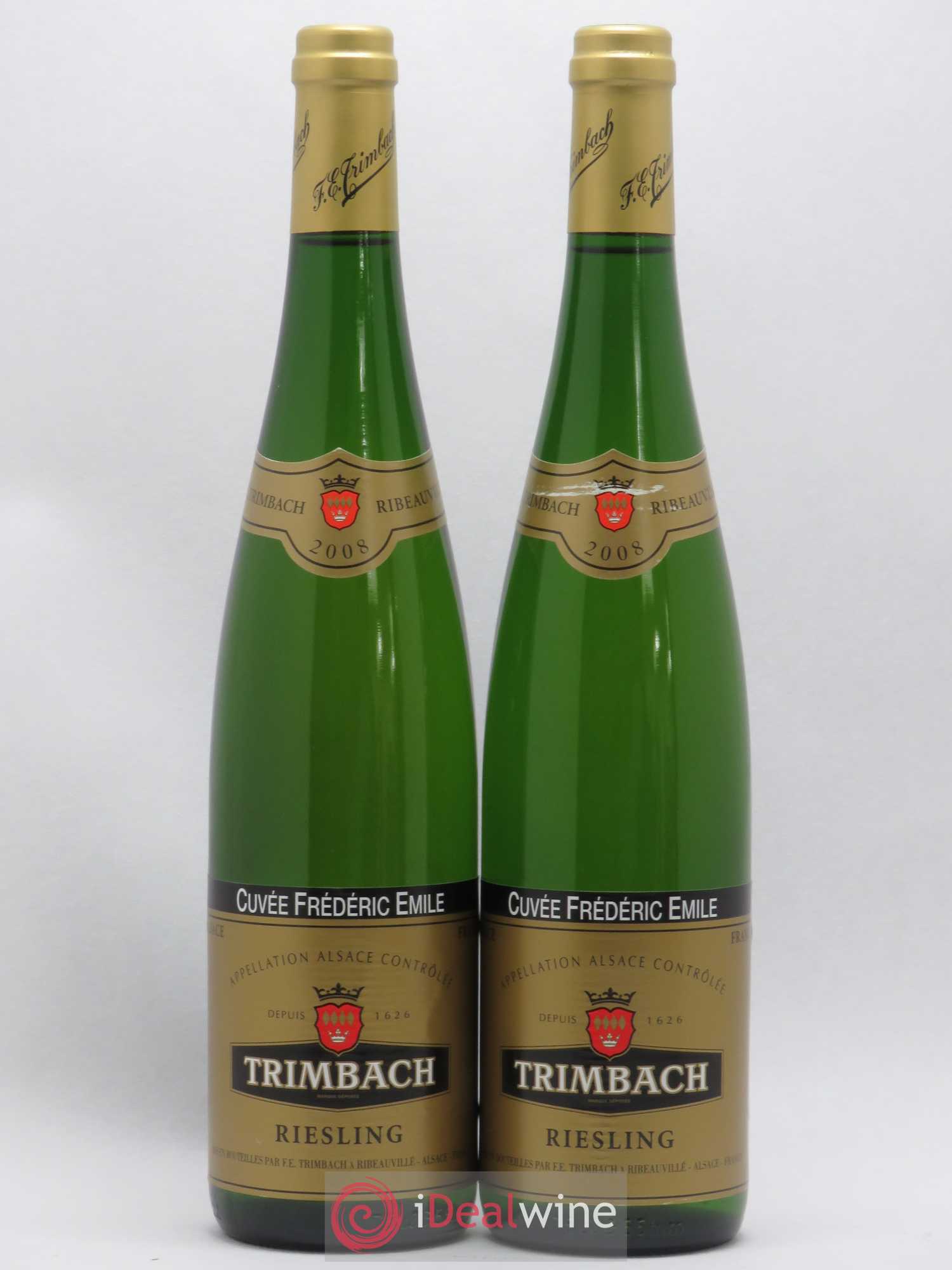 Alsace Riesling Cuvée Frédéric Emile Trimbach (Domaine) 2008 - Lot de 2 bouteilles - 0