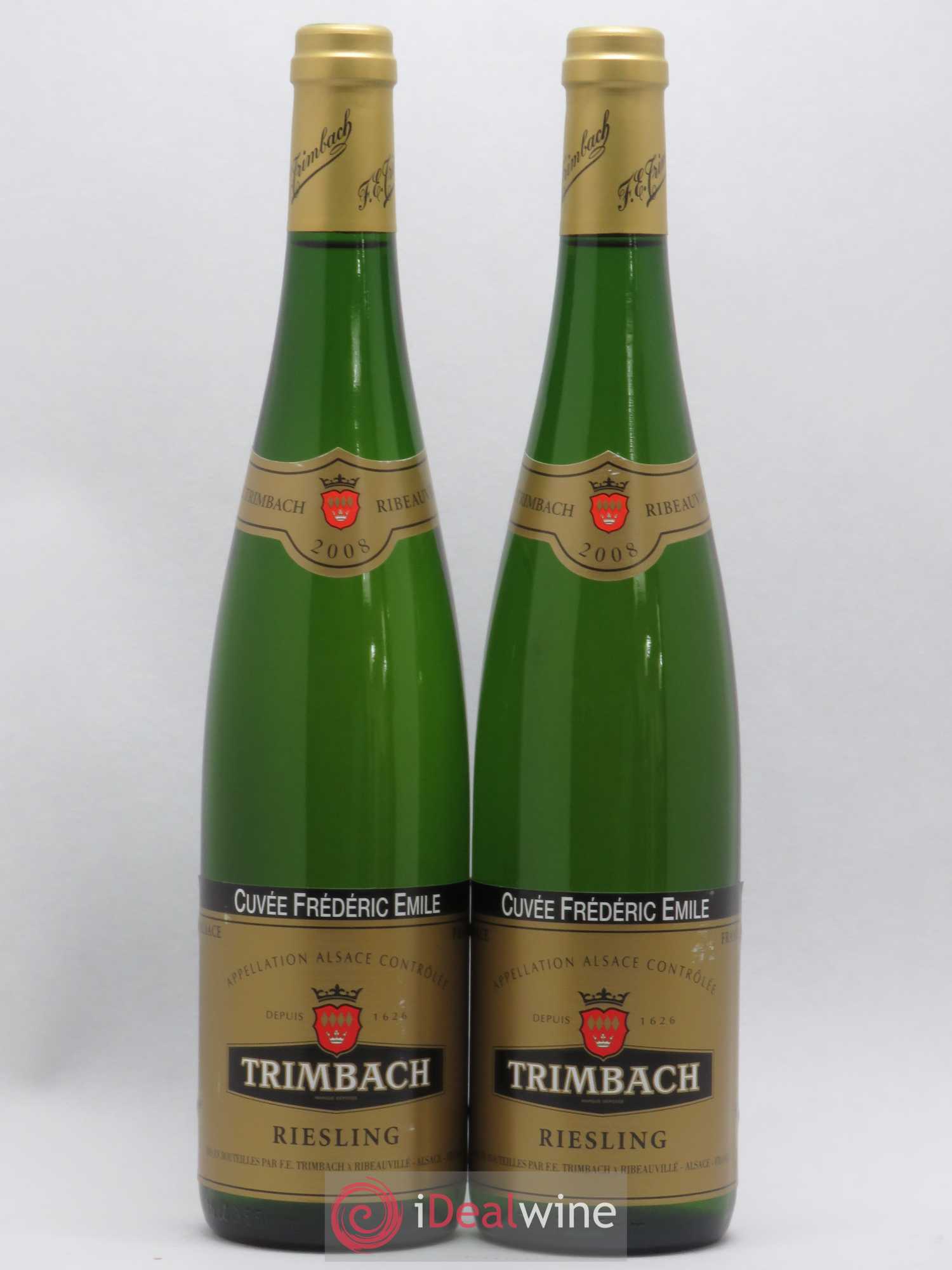 Alsace Riesling Cuvée Frédéric Emile Trimbach (Domaine) 2008 - Lot de 2 bouteilles - 0