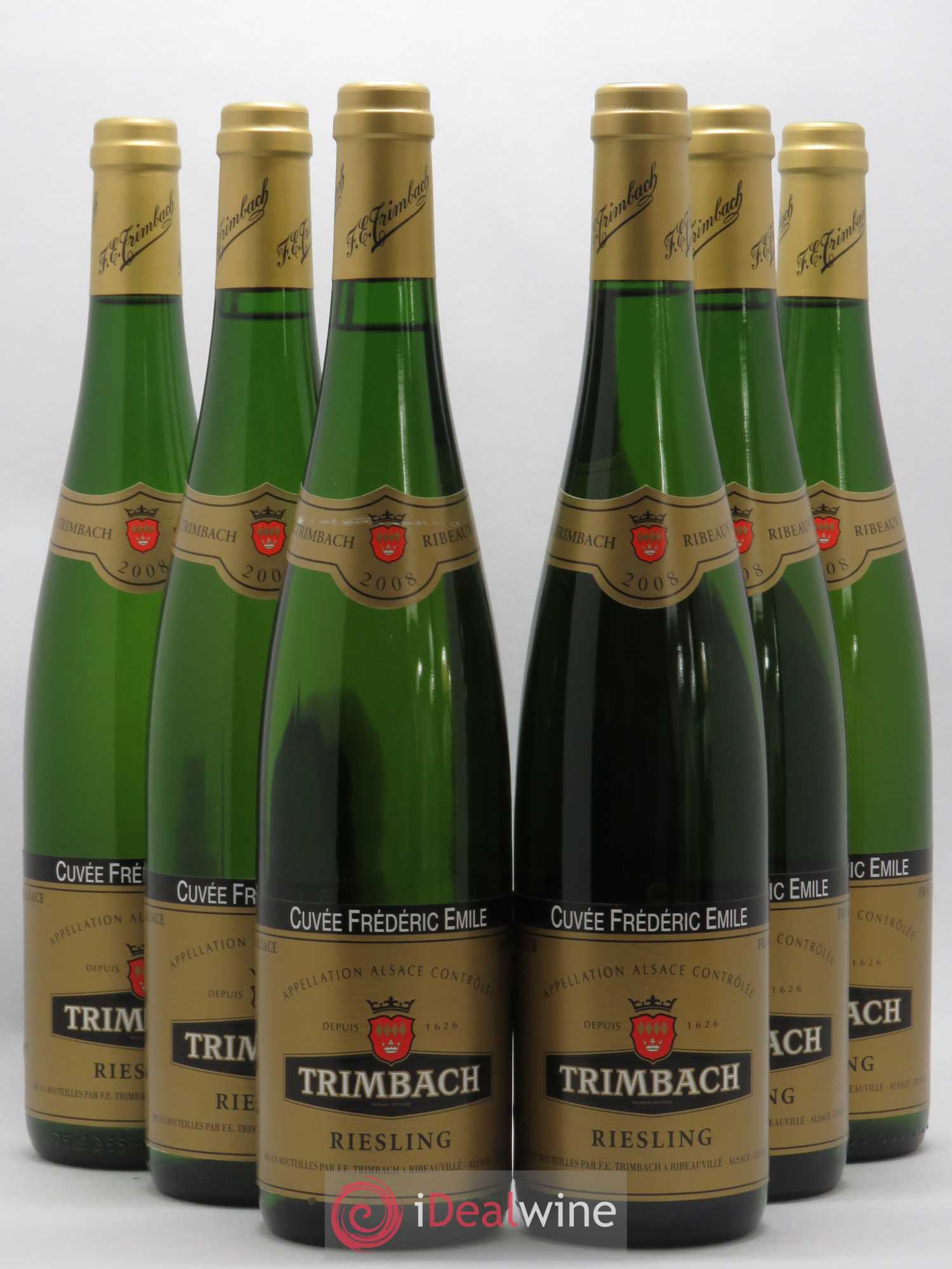 Alsace Riesling Cuvée Frédéric Emile Trimbach (Domaine) 2008 - Lot de 6 bouteilles - 0