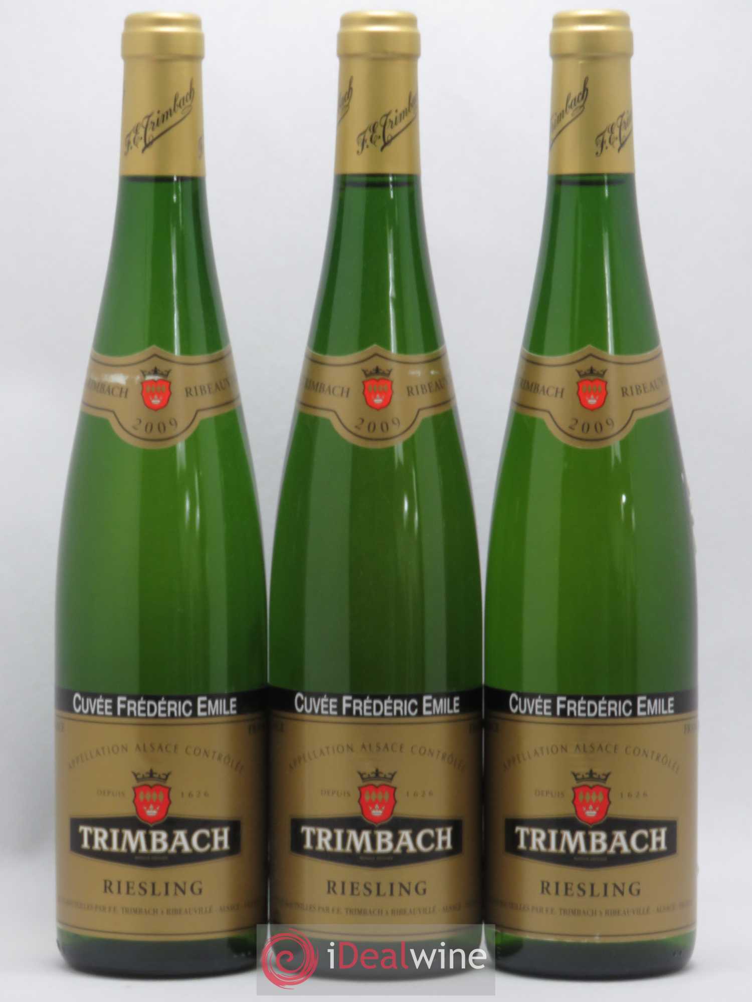 Alsace Riesling Cuvée Frédéric Emile Trimbach (Domaine) 2009 - Lot de 3 bouteilles - 0