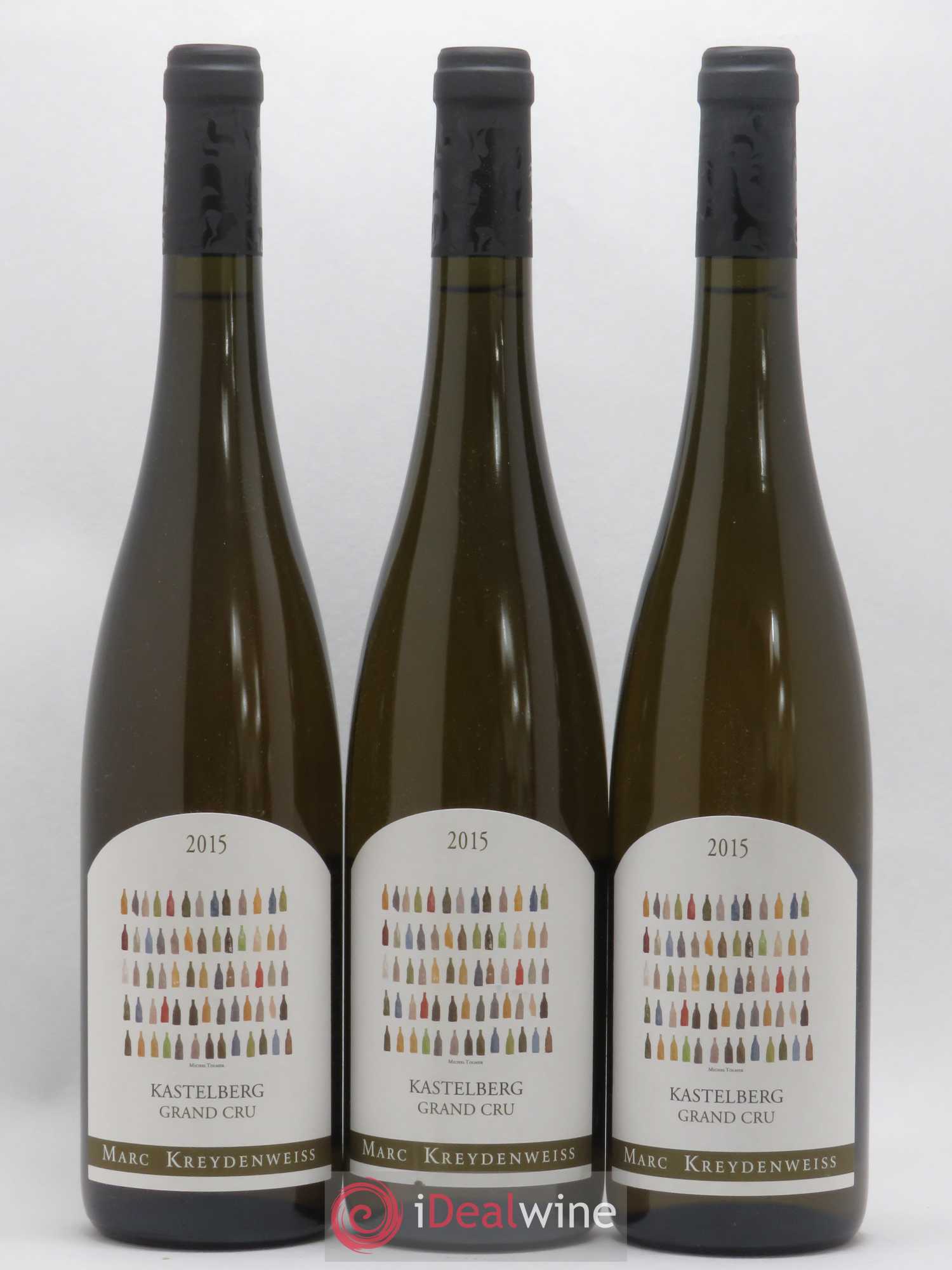 Alsace Riesling Grand Cru Kastelberg Marc Kreydenweiss 2015 - Lot de 3 bouteilles - 0