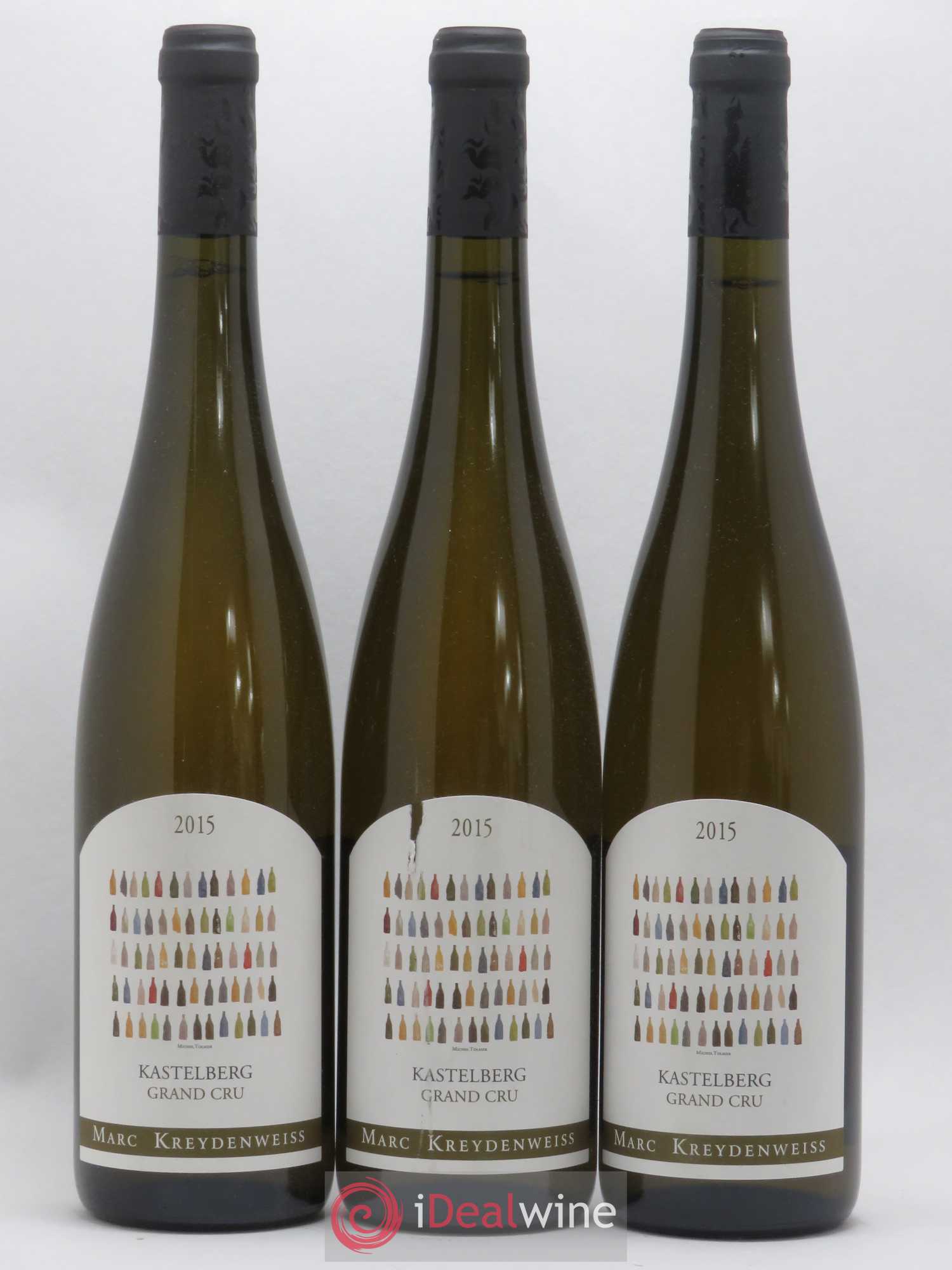 Alsace Riesling Grand Cru Kastelberg Marc Kreydenweiss 2015 - Lot de 3 bouteilles - 0