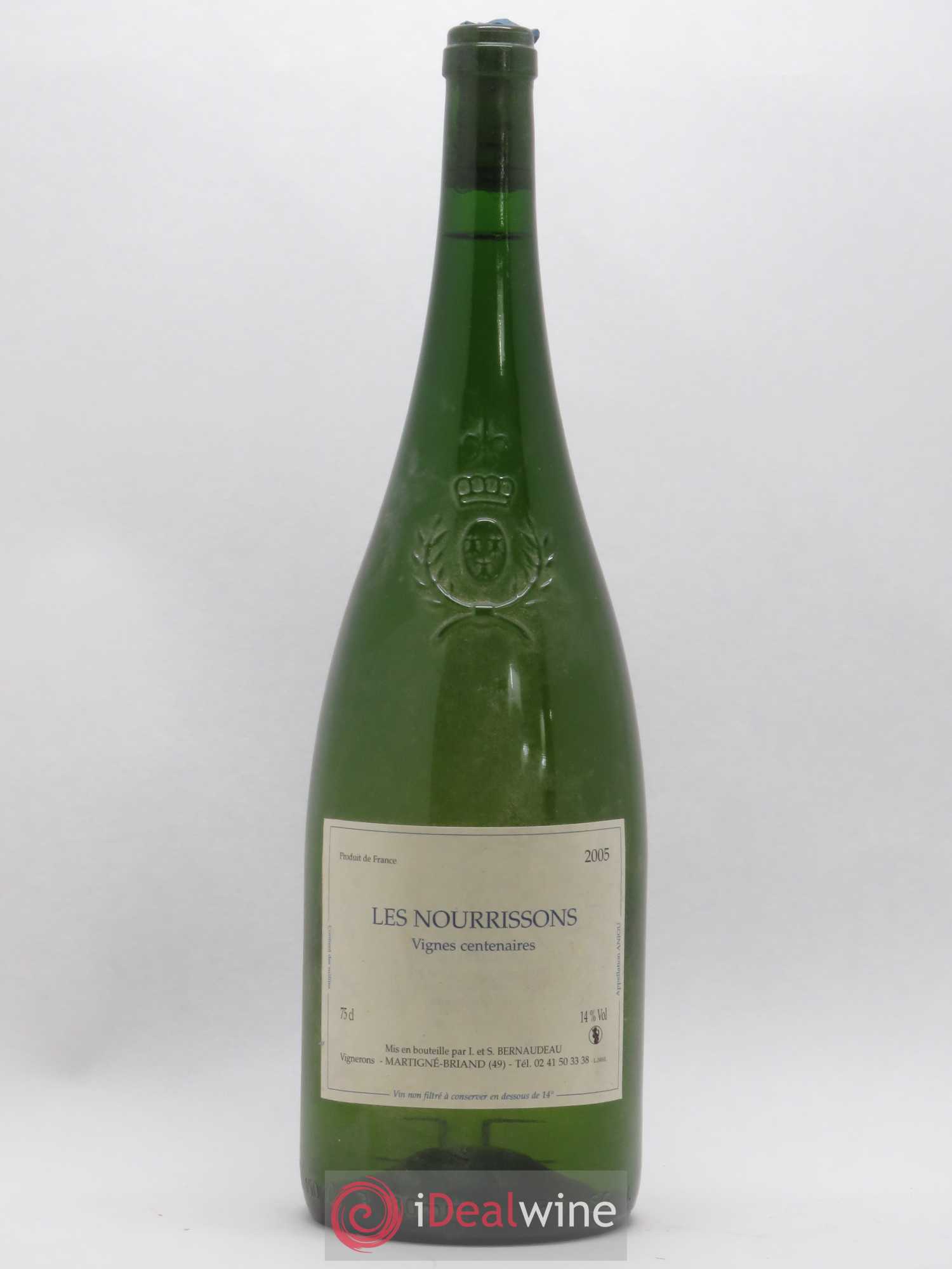 Anjou Les Nourrissons Vignes Centenaires Stéphane Bernaudeau (Domaine) - Lot de 1 magnum - 0