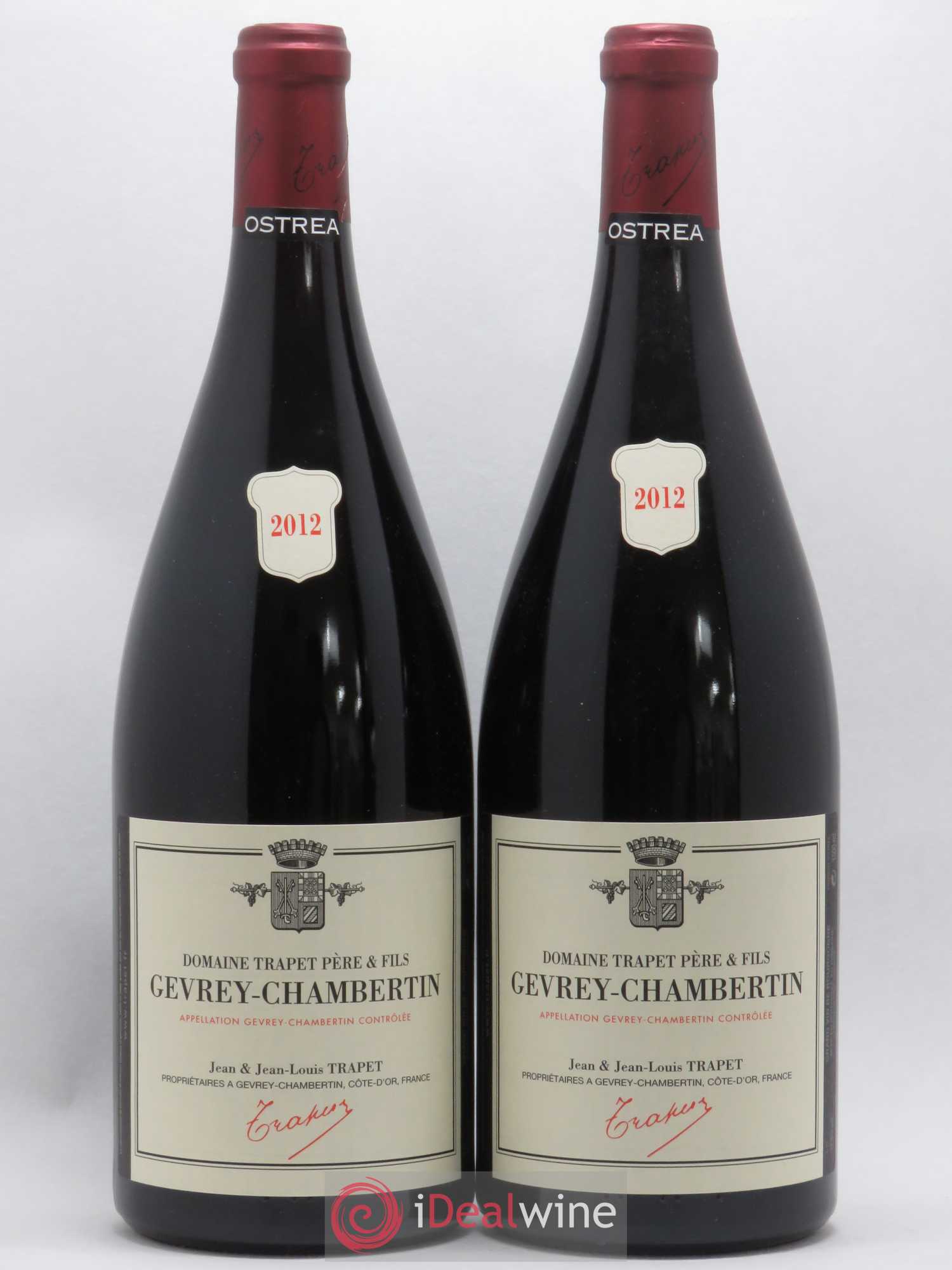 Gevrey-Chambertin Ostrea Domaine Trapet 2012 - Lot de 2 magnums - 0