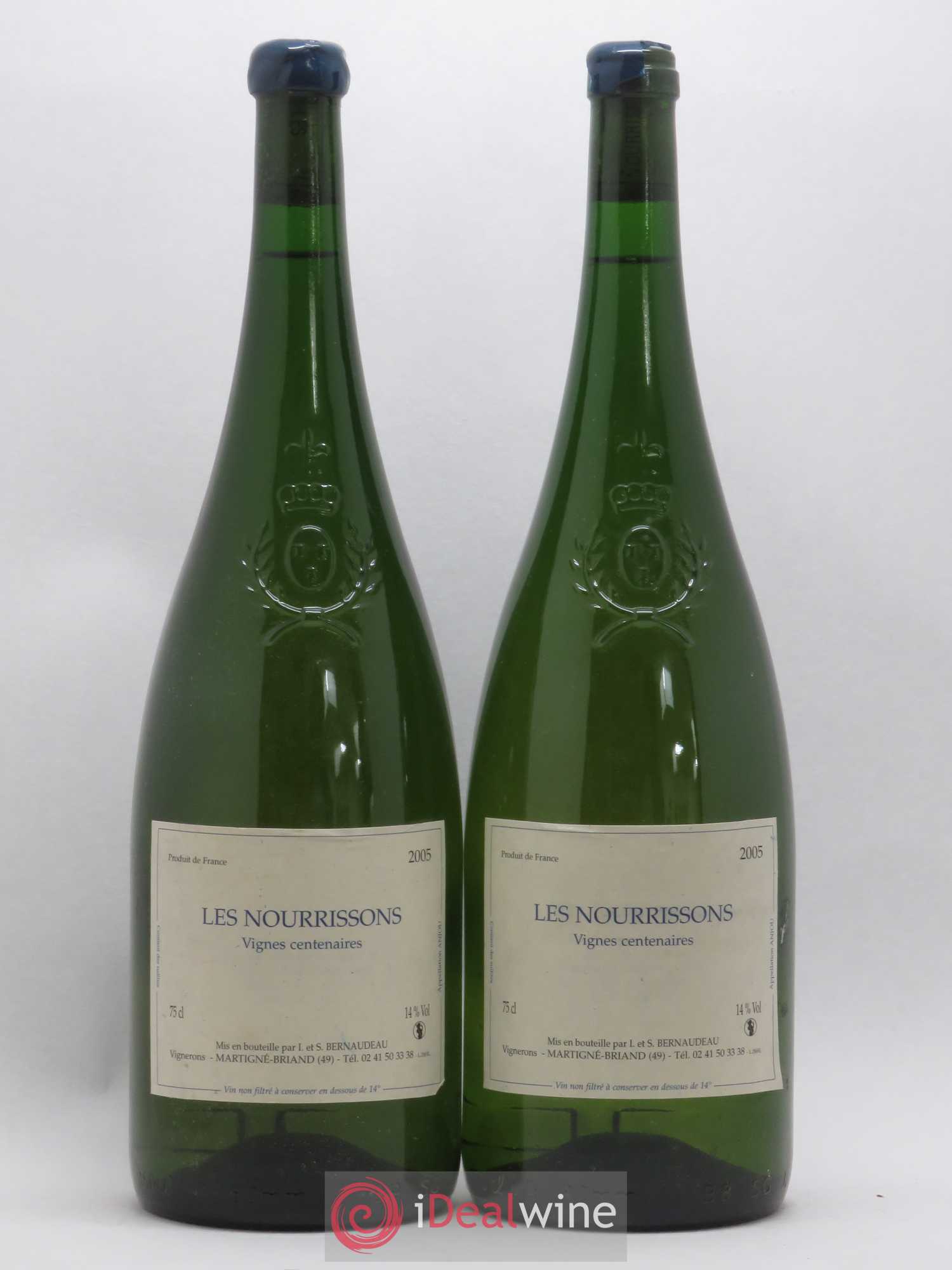 Anjou Les Nourrissons Vignes Centenaires Stéphane Bernaudeau (Domaine) - Lot de 2 magnums - 0