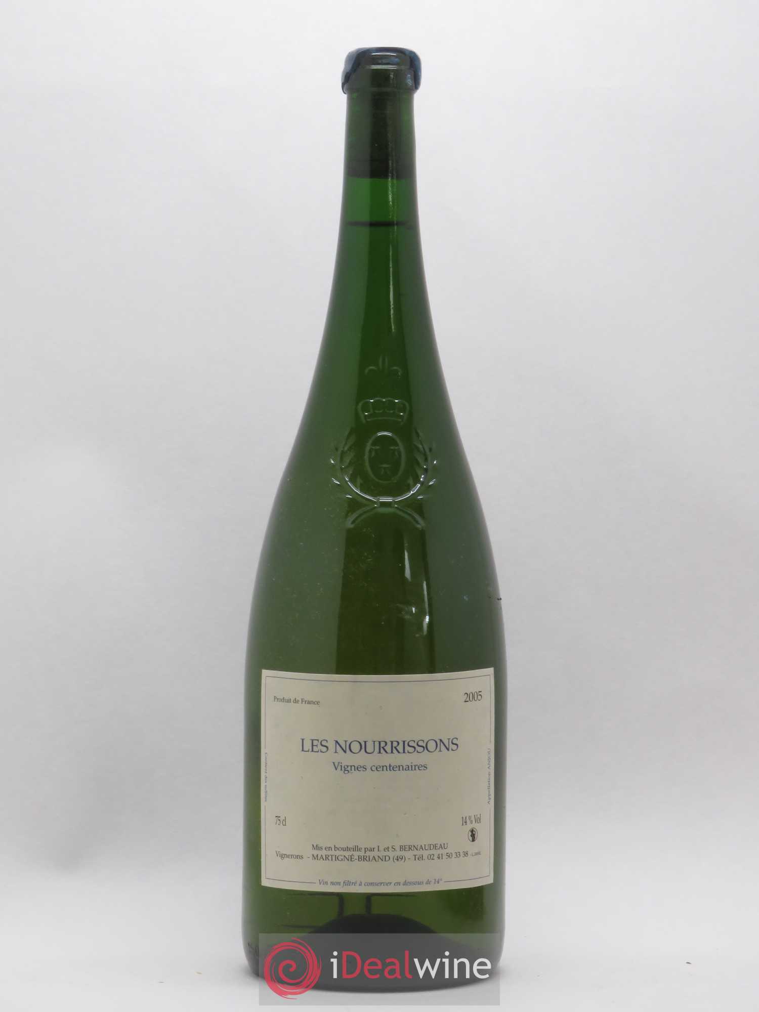 Anjou Les Nourrissons Vignes Centenaires Stéphane Bernaudeau (Domaine) - Lot de 1 magnum - 0