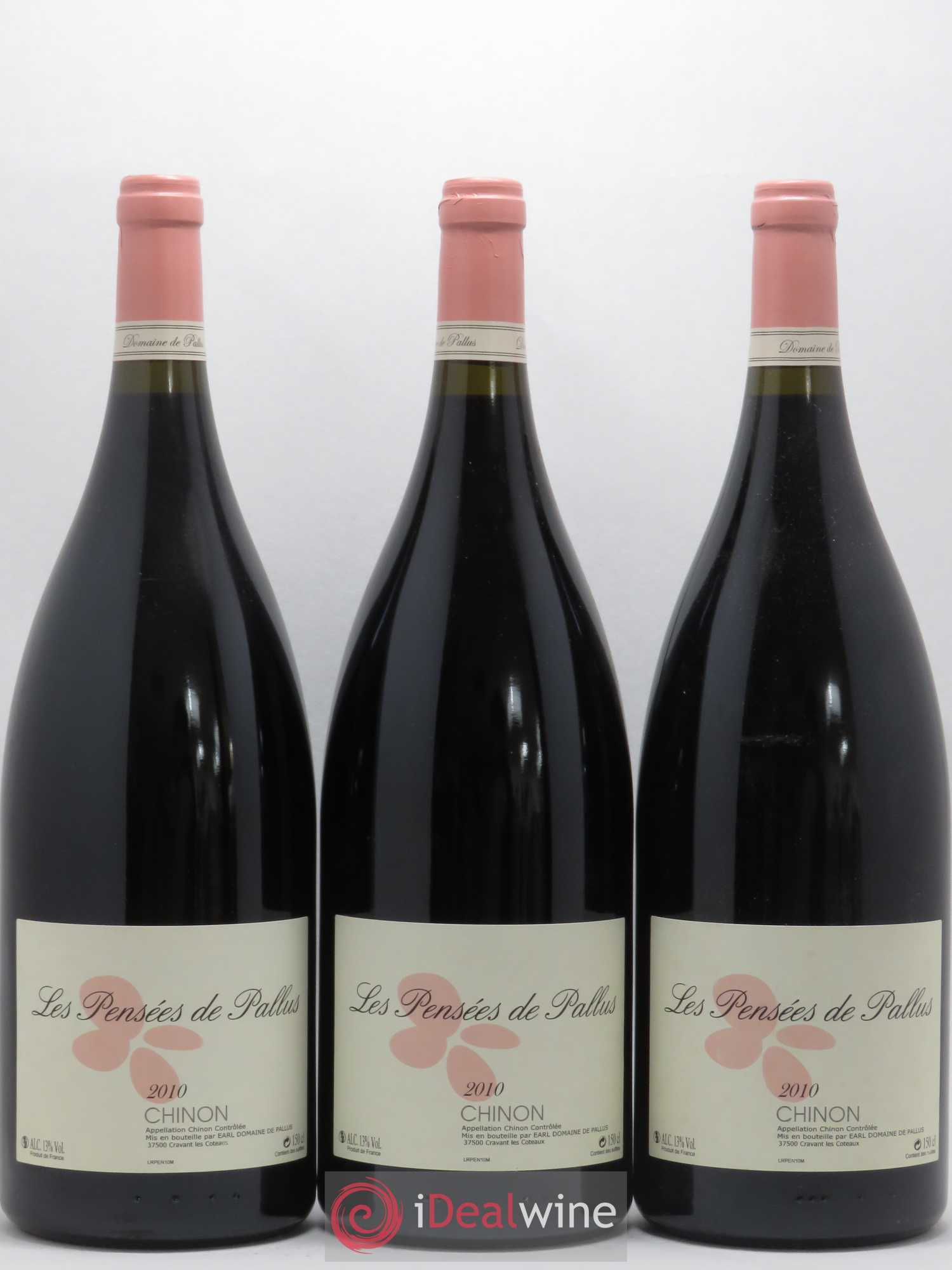 Chinon Les Pensees De Pallus Domaine De Pallus 2010 - Posten von 3 Magnum - 0