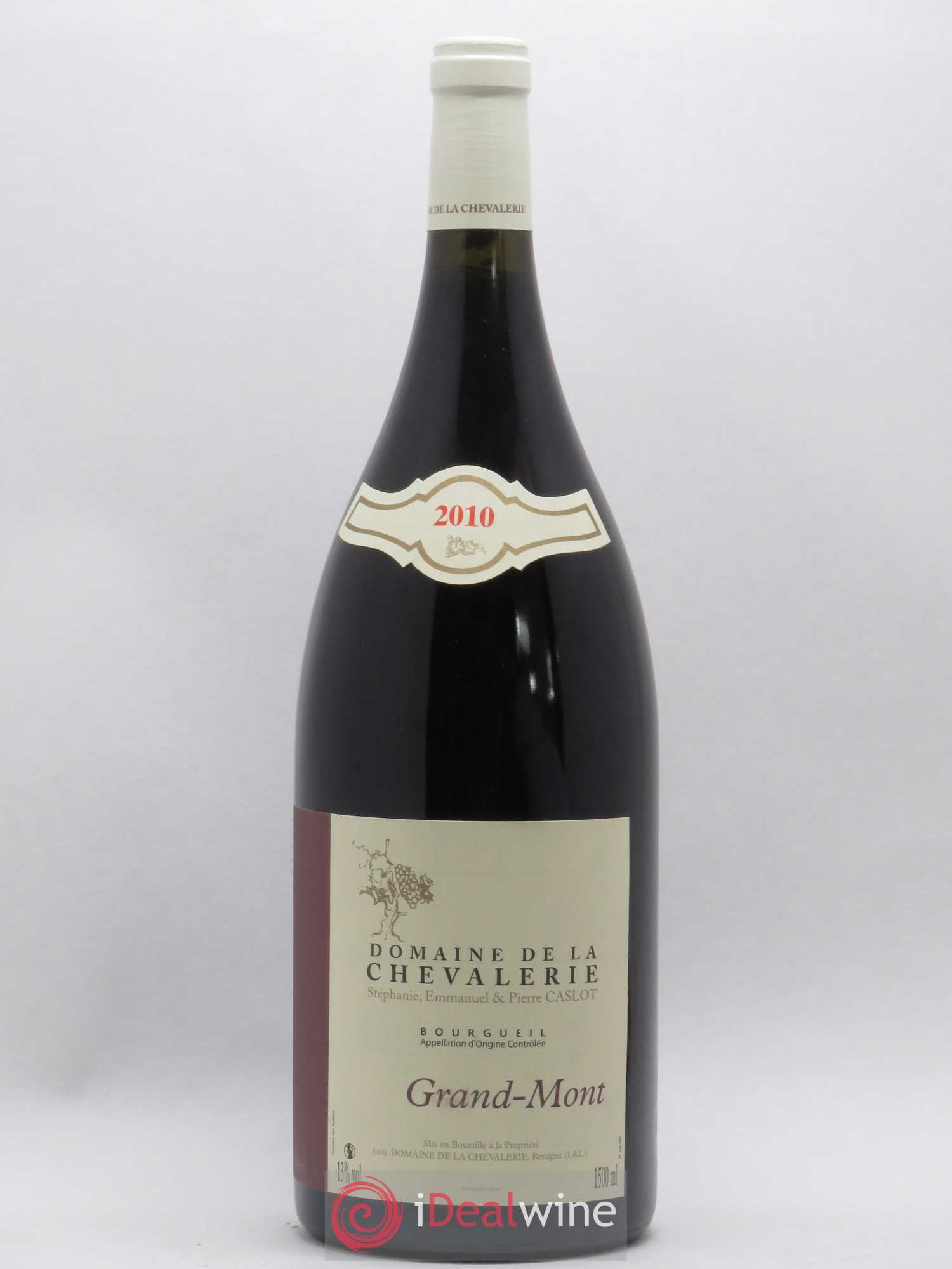 Bourgueil Grand-Mont Domaine de la Chevalerie 2010 - Lot de 1 magnum - 0
