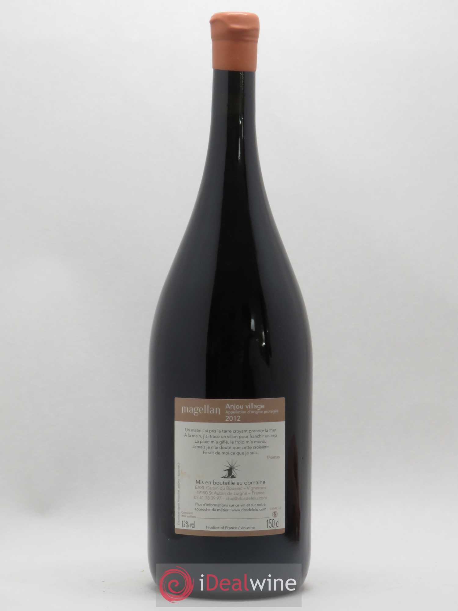 Anjou Village Magellan Clos De L'Elu 2012 - Posten von 1 Magnum - 1