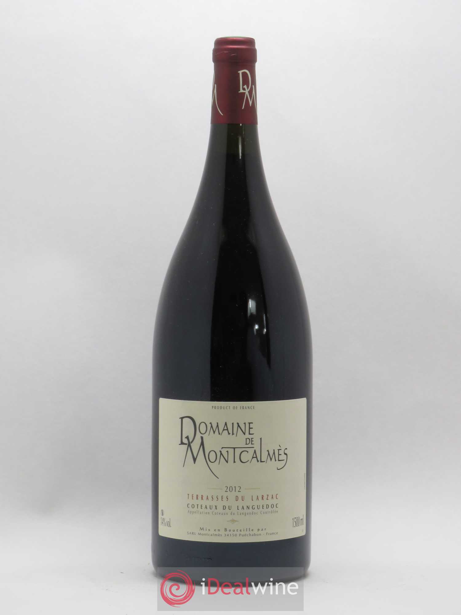 Terrasses du Larzac Domaine de Montcalmès Frédéric Pourtalié 2012 - Lot de 1 magnum - 0