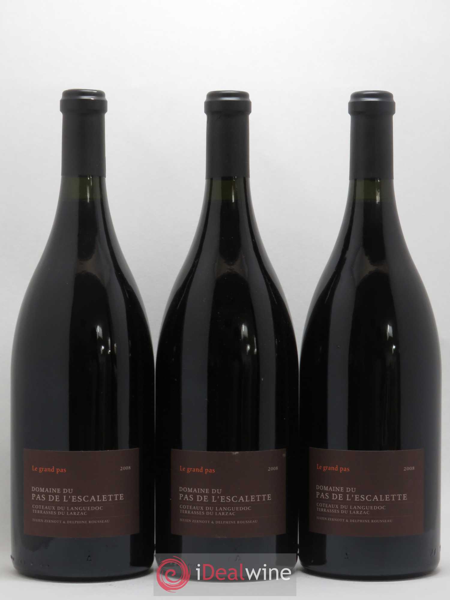 Terrasses du Larzac Le Grand Pas Pas de l'Escalette 2008 - Lot de 3 magnums - 0