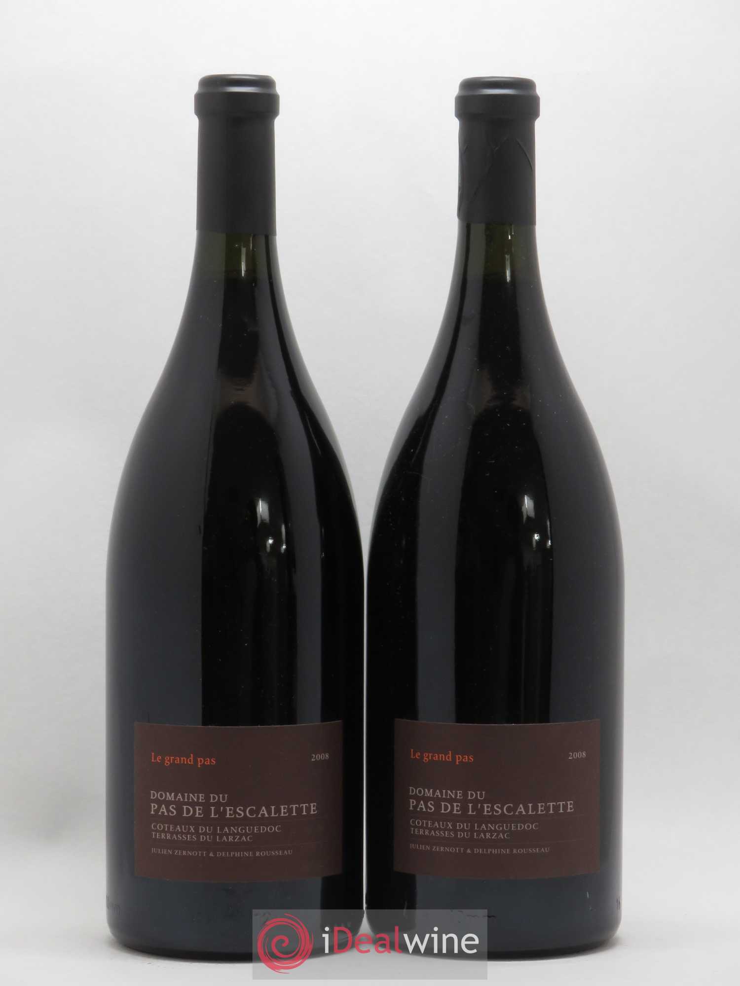Terrasses du Larzac Le Grand Pas Pas de l'Escalette 2008 - Lot de 2 magnums - 0