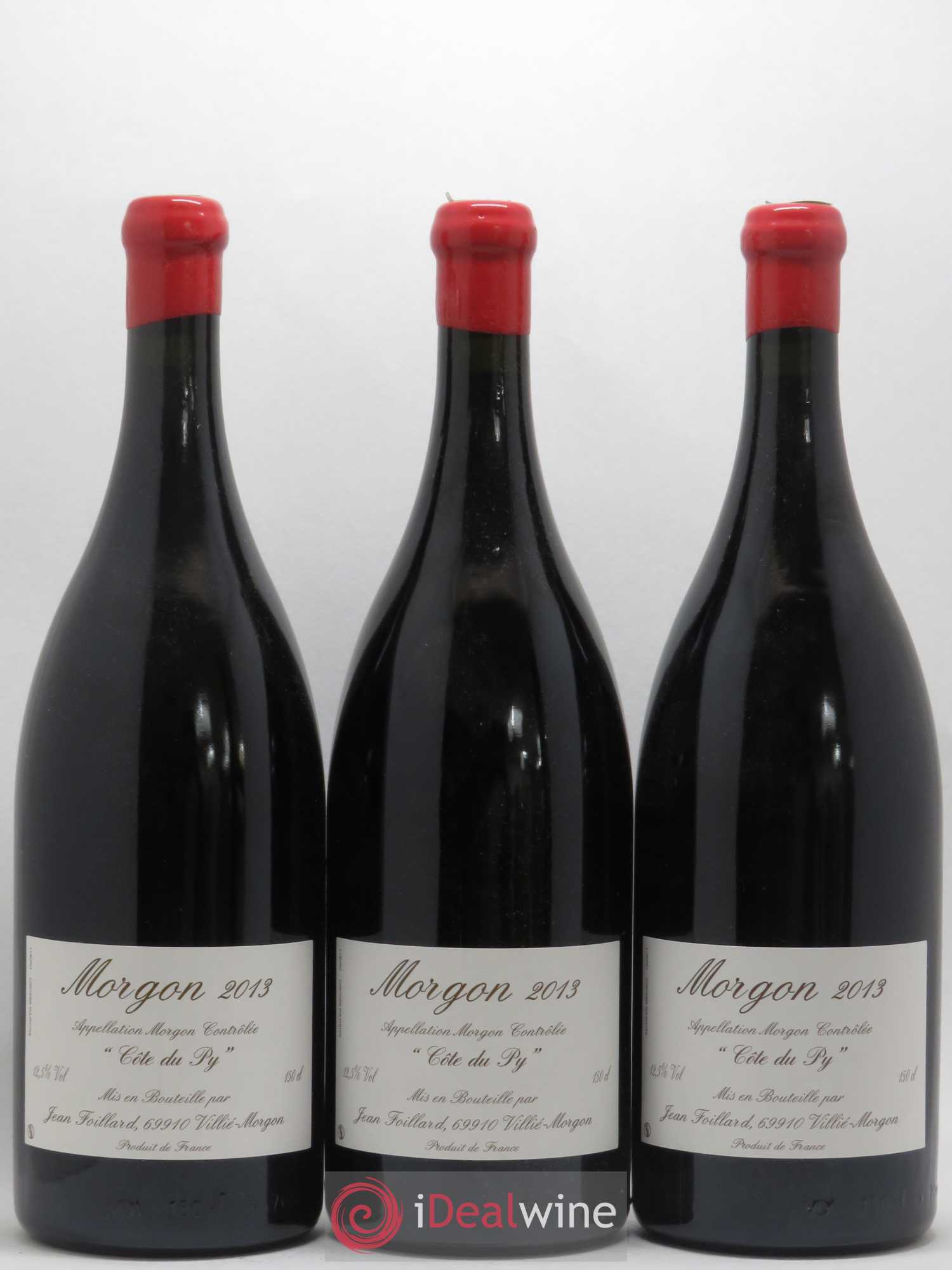Morgon Côte du Py Jean Foillard 2013 - Lot de 3 magnums - 0