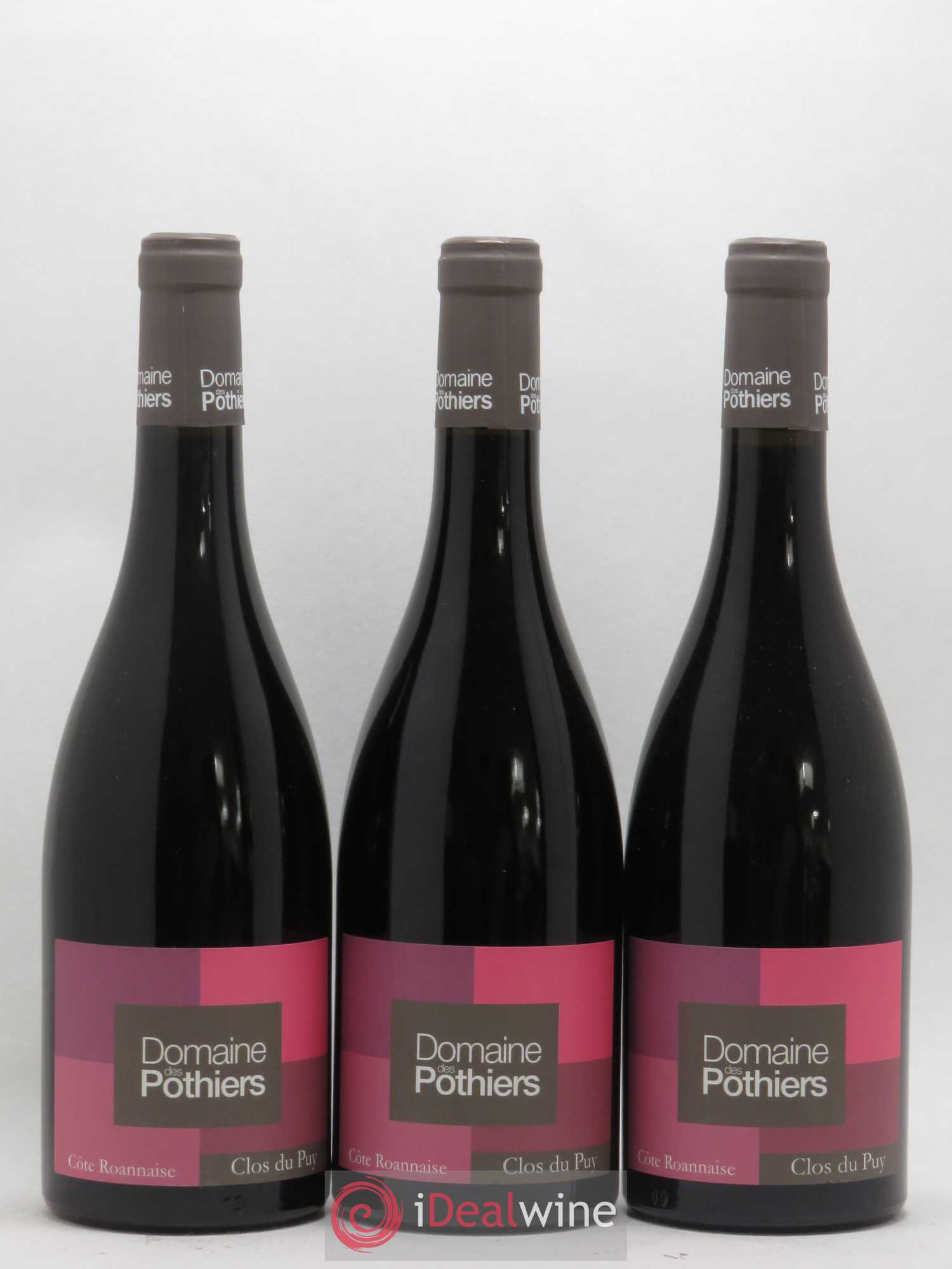 Côte Roannaise Clos du Puy Domaine des Pothiers 2016 - Lotto di 3 bottiglie - 0