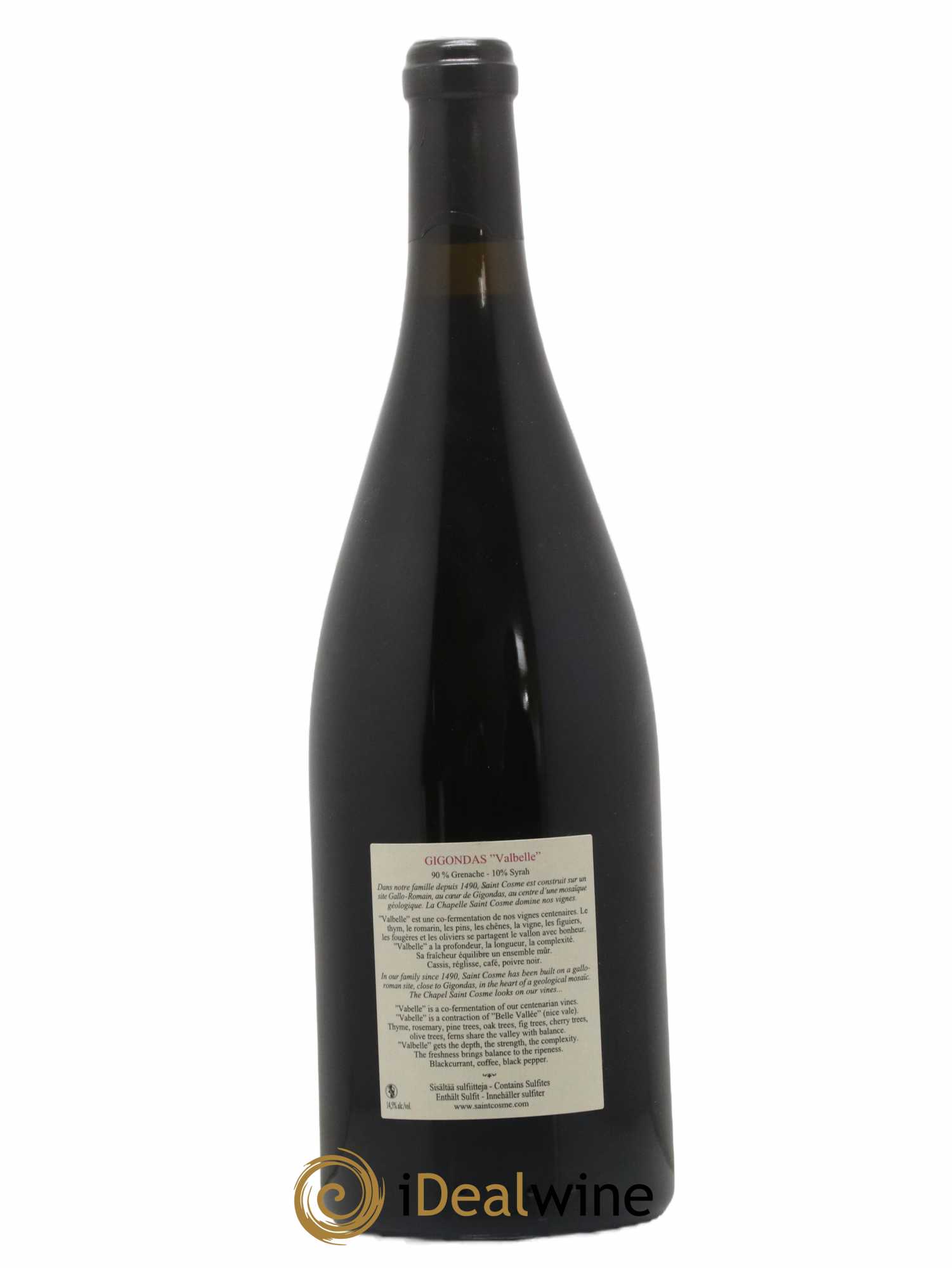 Gigondas Valbelle Saint Cosme 2010 - Posten von 1 Magnum - 1