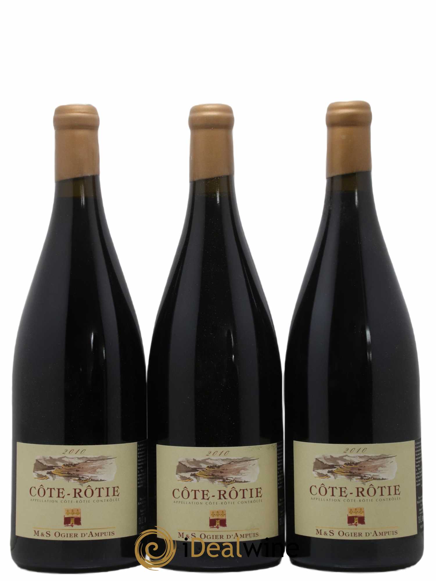 Côte-Rôtie Stéphane Ogier 2010 - Lot de 3 magnums - 0