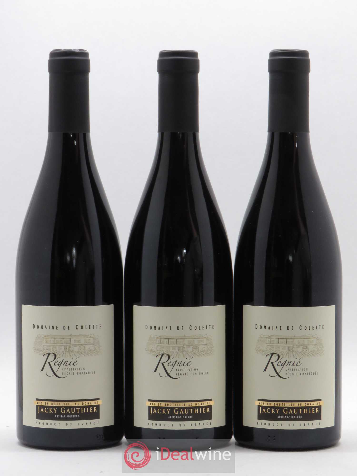 Régnié Coteaux de Vallière Domaine de Colette 2017 - Lot de 6 bouteilles - 1