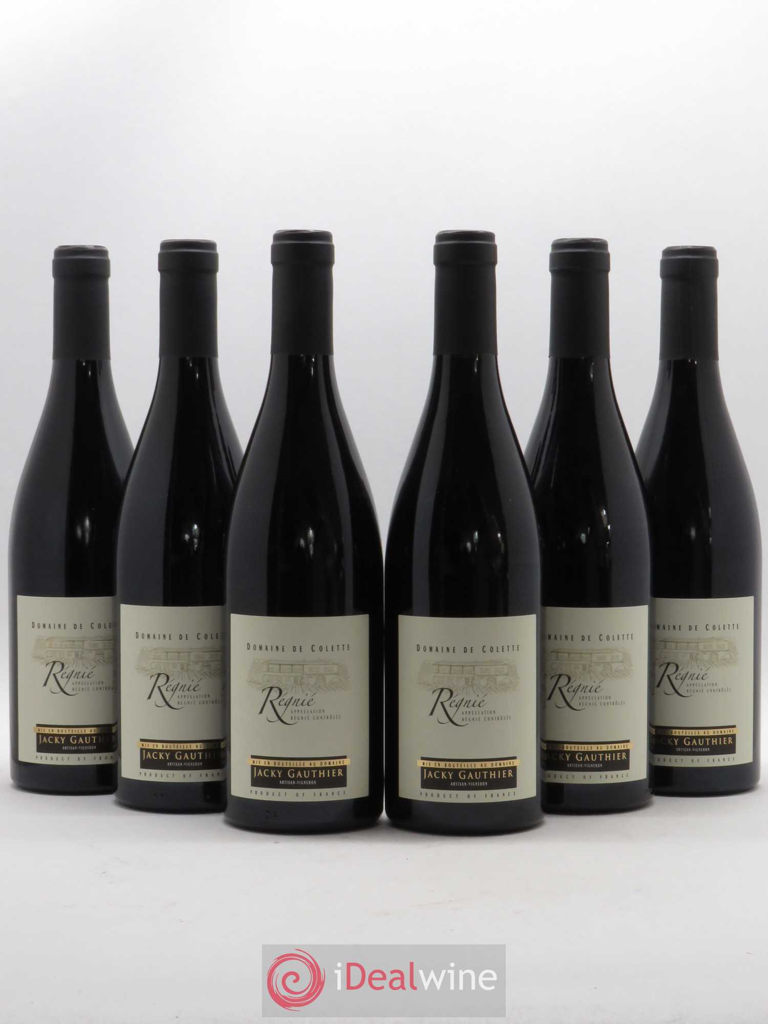 Régnié Coteaux de Vallière Domaine de Colette 2017 - Lot de 6 bouteilles - 0