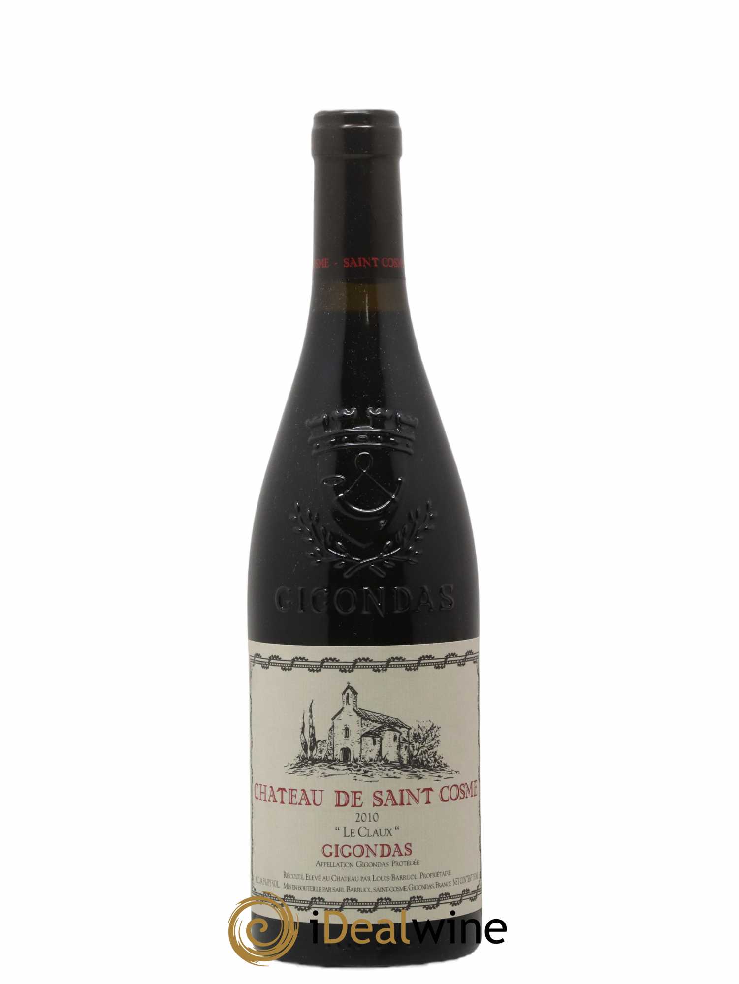 Gigondas Le Claux Saint Cosme 2010 - Lot de 1 bouteille - 0