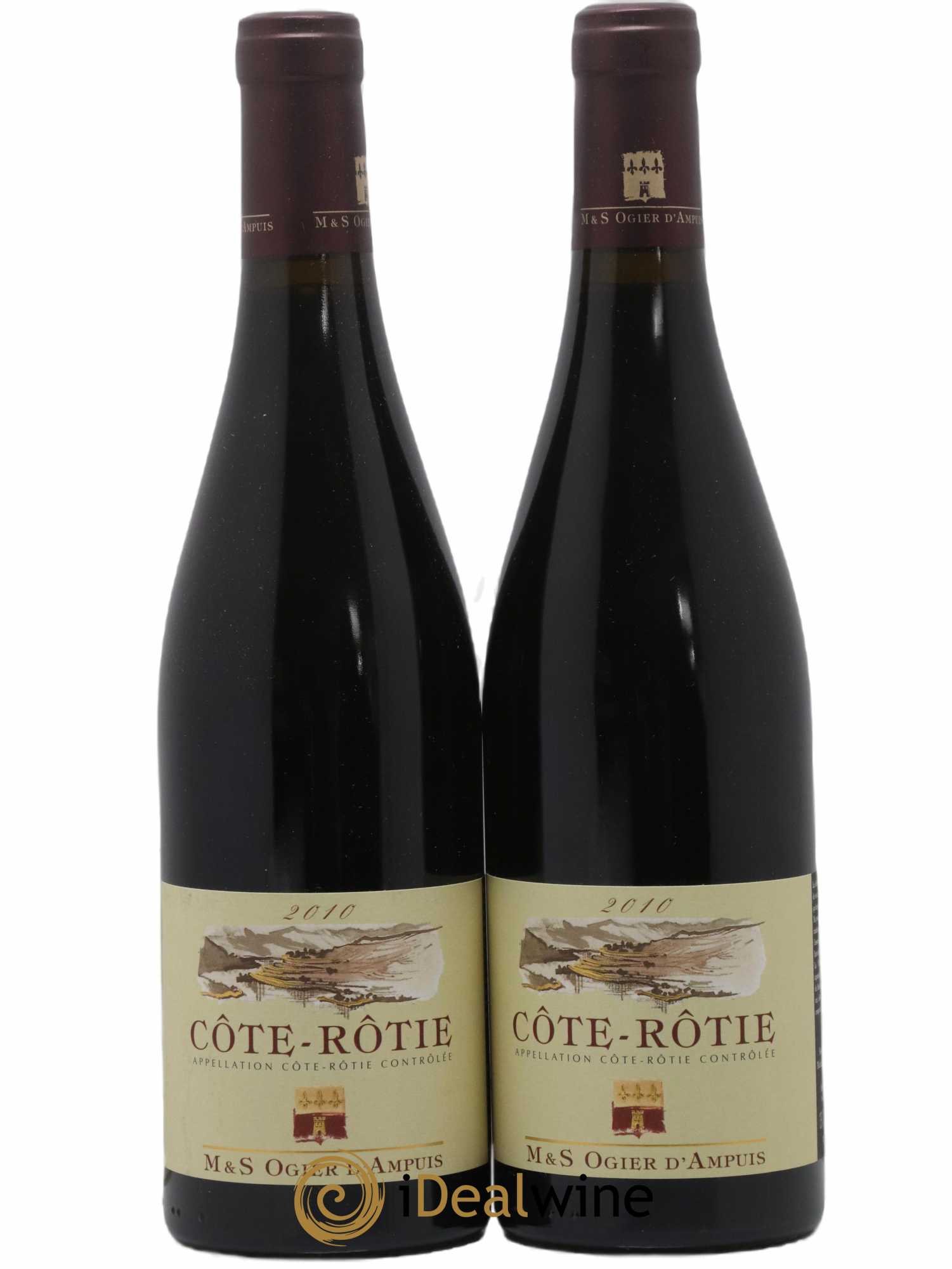 Côte-Rôtie Stéphane Ogier 2010 - Lot de 2 bouteilles - 0