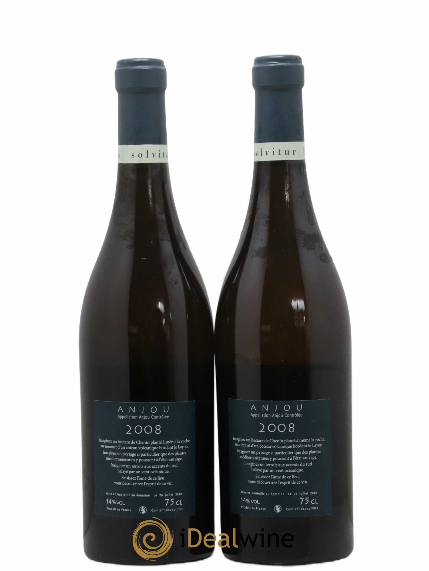 Anjou Litus Eric Morgat 2008 - Lot de 2 bouteilles - 1
