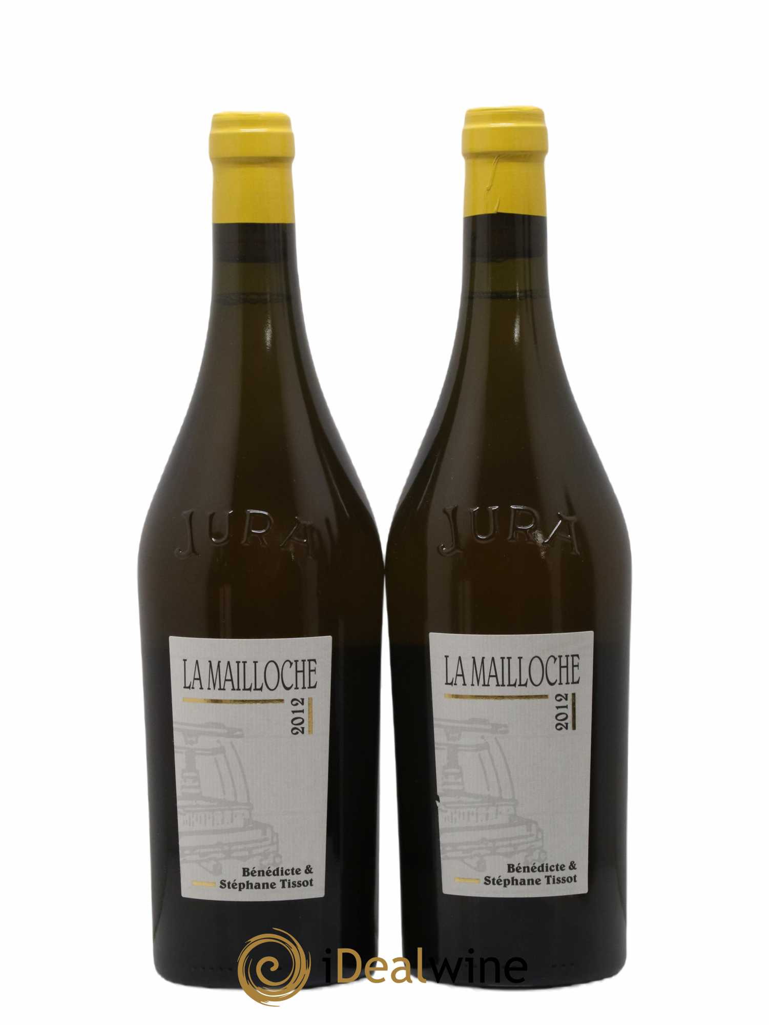 Arbois La Mailloche Bénédicte et Stéphane Tissot 2012 - Lot de 2 bouteilles - 0
