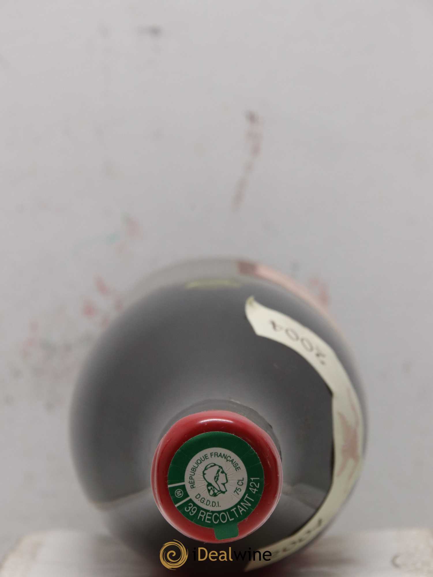 Arbois-Pupillin Poulsard (cire rouge) Overnoy-Houillon (Domaine) 2004 - Lot de 2 bouteilles - 1