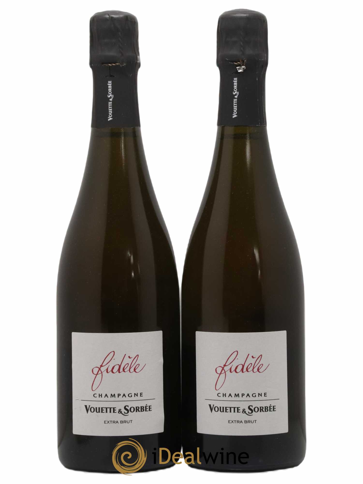 Fidèle Blanc de Noirs Vouette et Sorbée 2008 - Lot de 2 bouteilles - 0