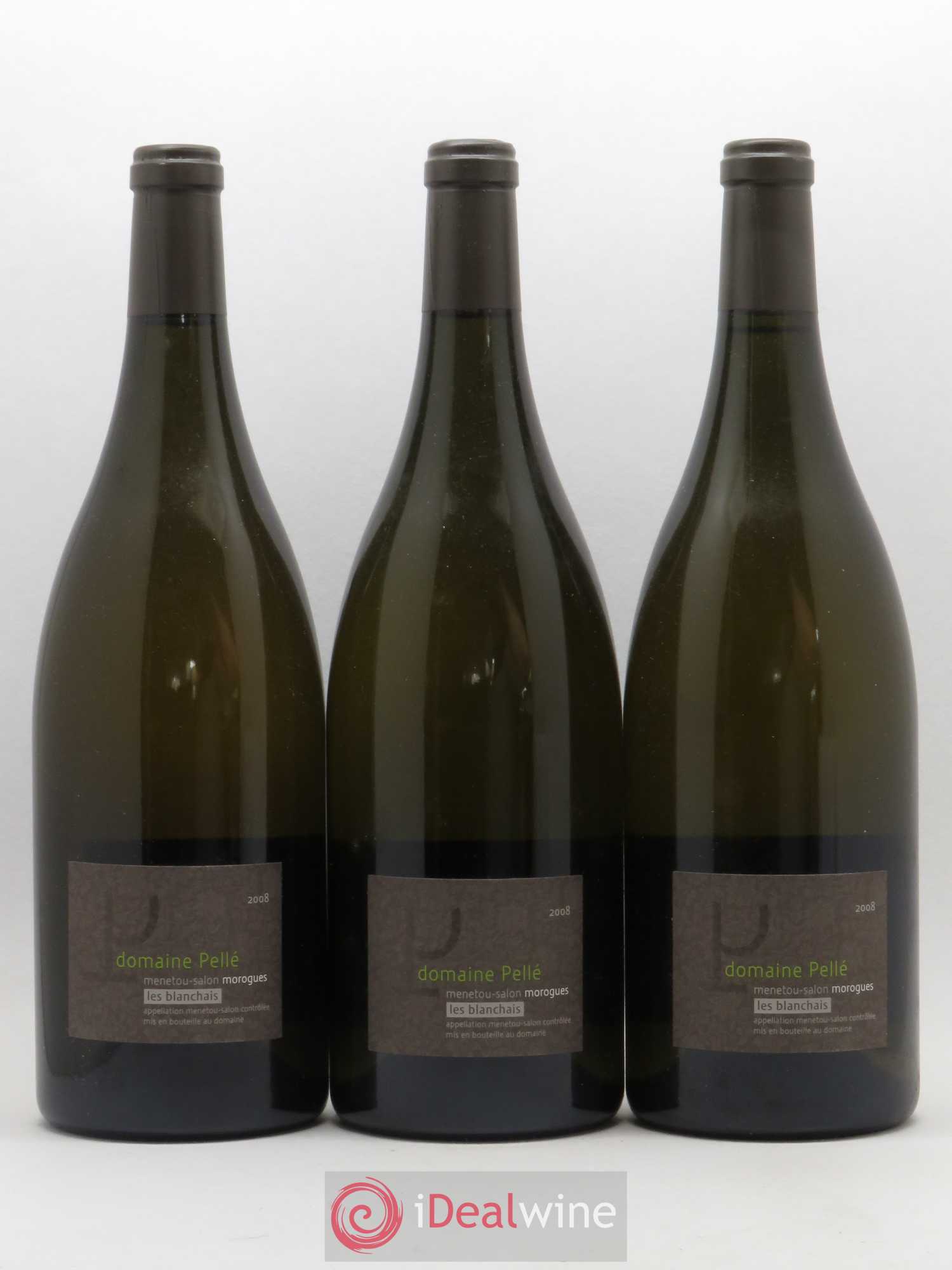 Menetou-Salon Les Blanchais Domaine Henry Pellé 2008 - Lot de 3 magnums - 0