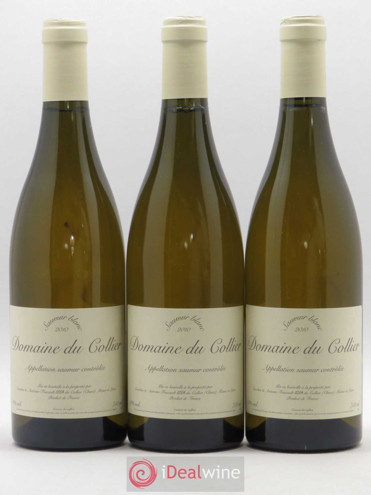 Saumur Domaine du Collier 2010 - Lot de 6 bouteilles - 1