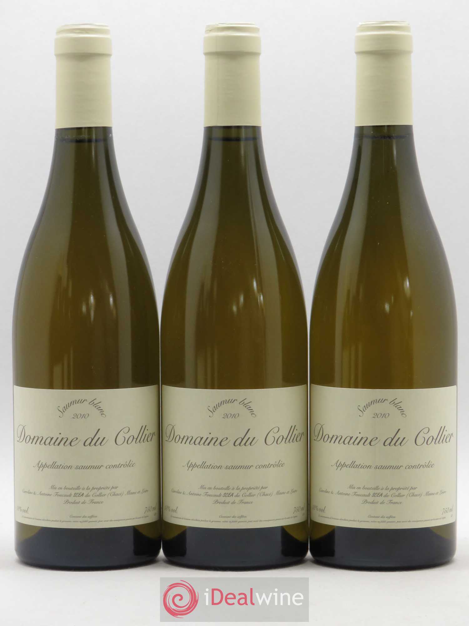 Saumur Domaine du Collier 2010 - Lot de 6 bouteilles - 2